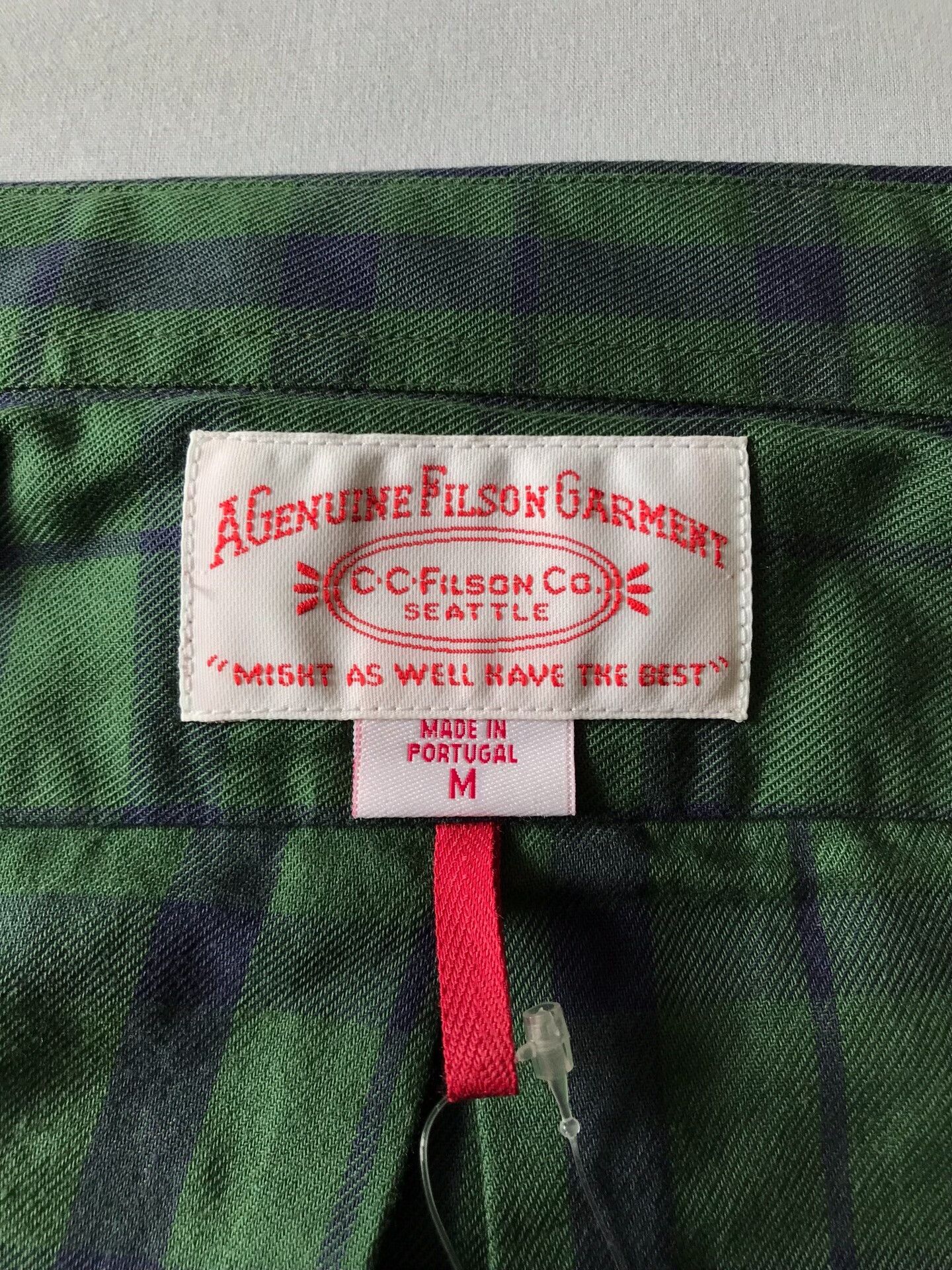 Filson Filson 10399 Blue-Green Plaid Flannel Shirt Size US M / EU 48-50 / 2 - 6 Thumbnail