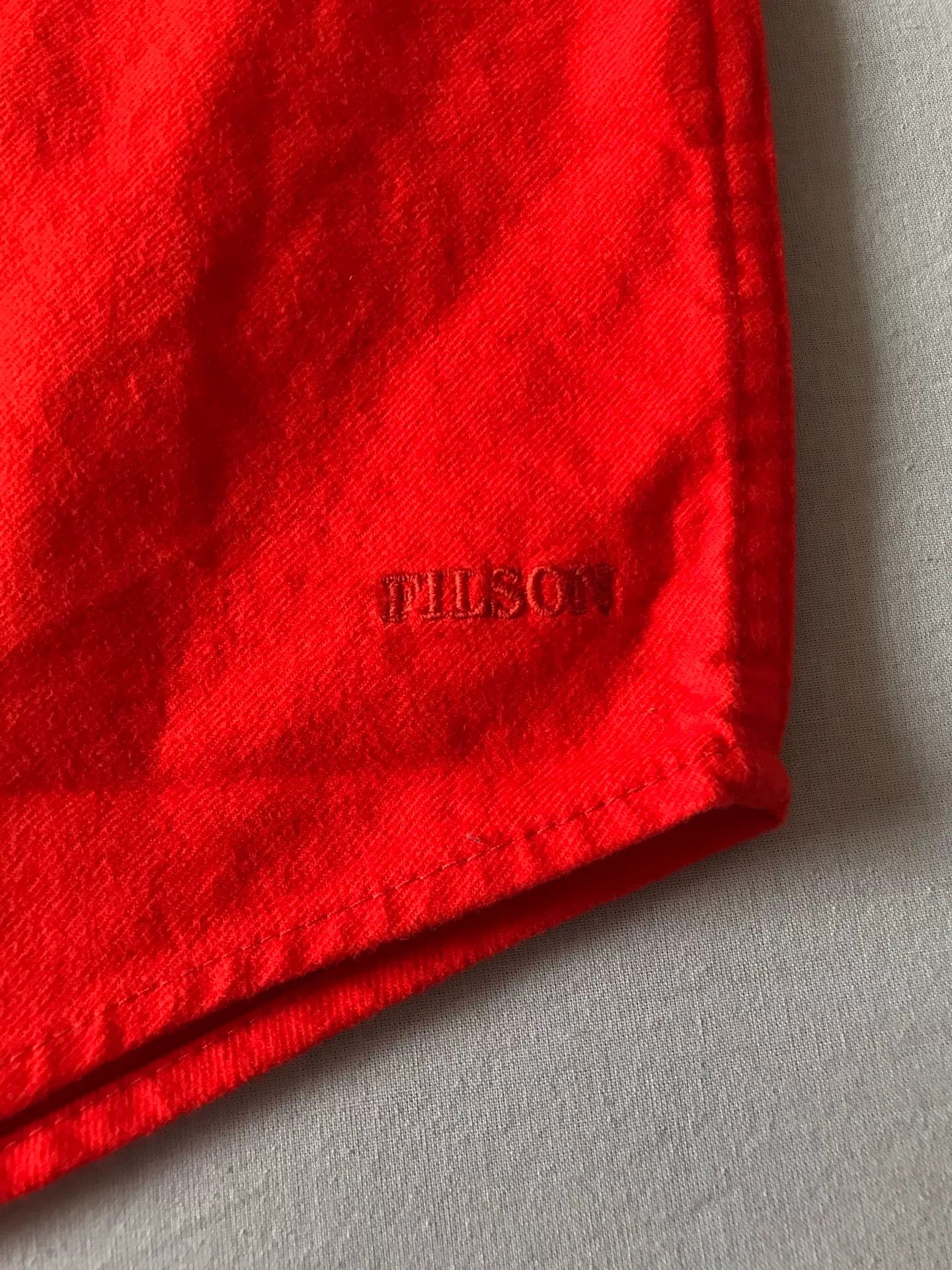 Filson Filson Flame Red Heavyweight Flannel Work Shirt Size US M / EU 48-50 / 2 - 6 Thumbnail