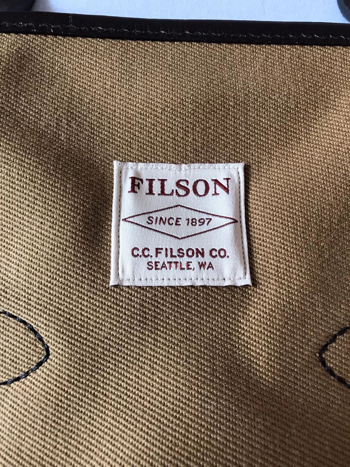 Filson Filson 70232 Heavy Canvas Messenger Bag Size ONE SIZE - 6 Thumbnail