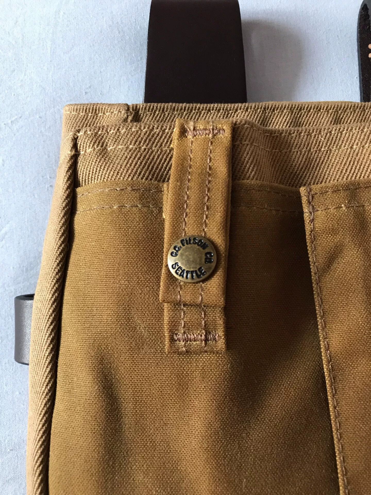 Filson Filson 30169 Heavy Waxed Canvas Waist Bag Size ONE SIZE - 6 Thumbnail