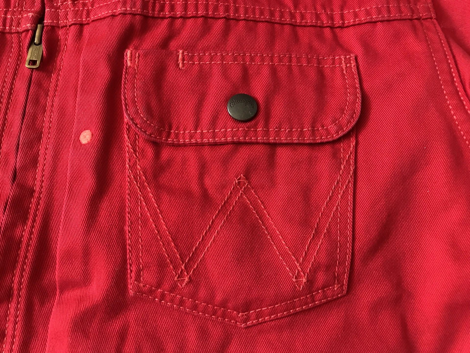 Wrangler Wrangler Blue Bell 12MJZ Red Western Jacket Size US XXS / EU 40 - 4 Thumbnail