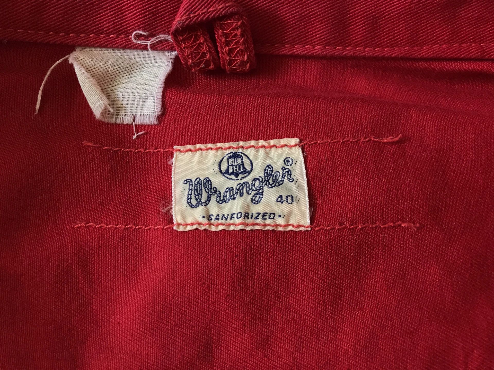 Wrangler Wrangler Blue Bell 12MJZ Red Western Jacket Size US XXS / EU 40 - 8 Thumbnail