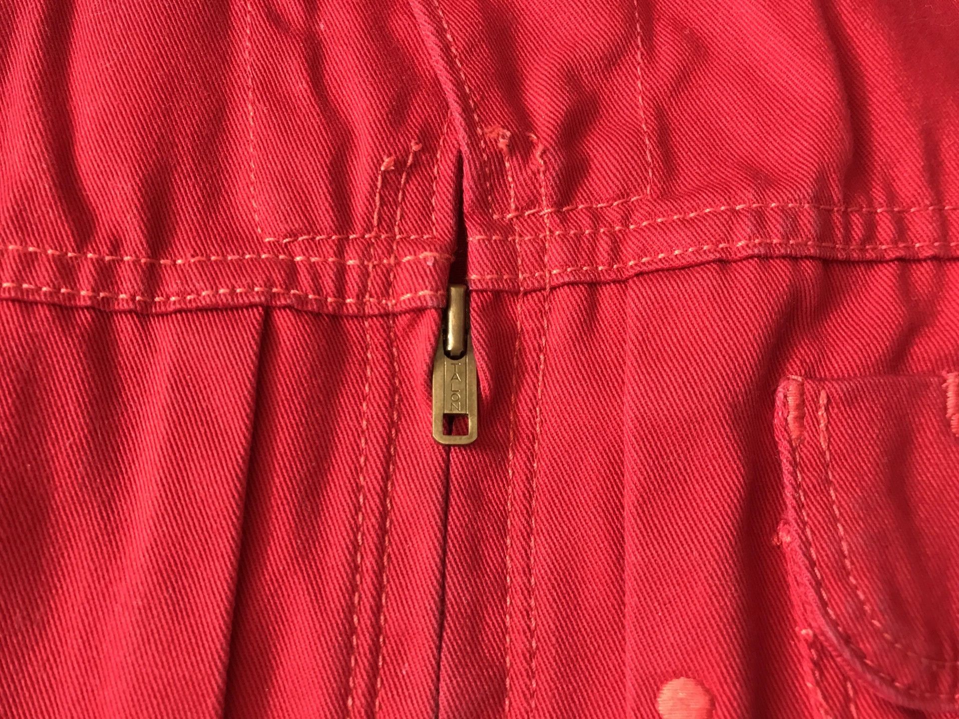 Wrangler Wrangler Blue Bell 12MJZ Red Western Jacket Size US XXS / EU 40 - 3 Thumbnail