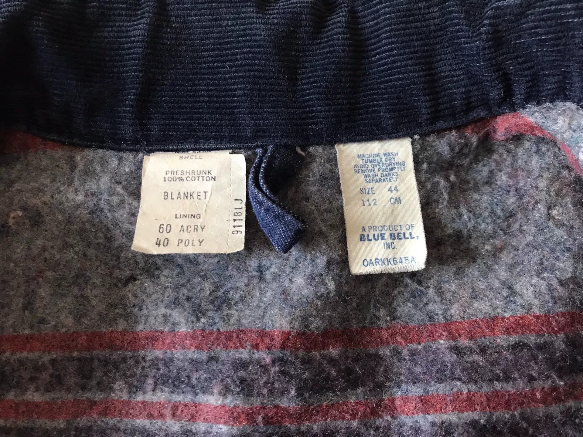 Wrangler 80s Wrangler Blue Bell Detroit Jacket Size US S / EU 44-46 / 1 - 9 Thumbnail