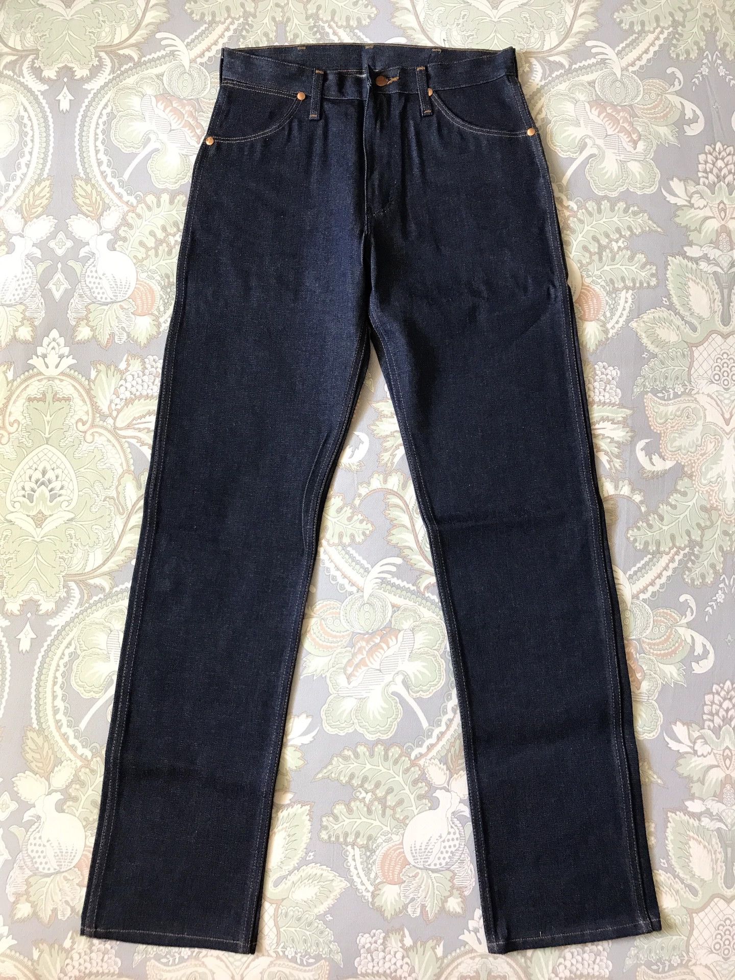 Wrangler 80s Wrangler 83610 Raw Denim Jeans Size US 30 / EU 46 - 2 Thumbnail