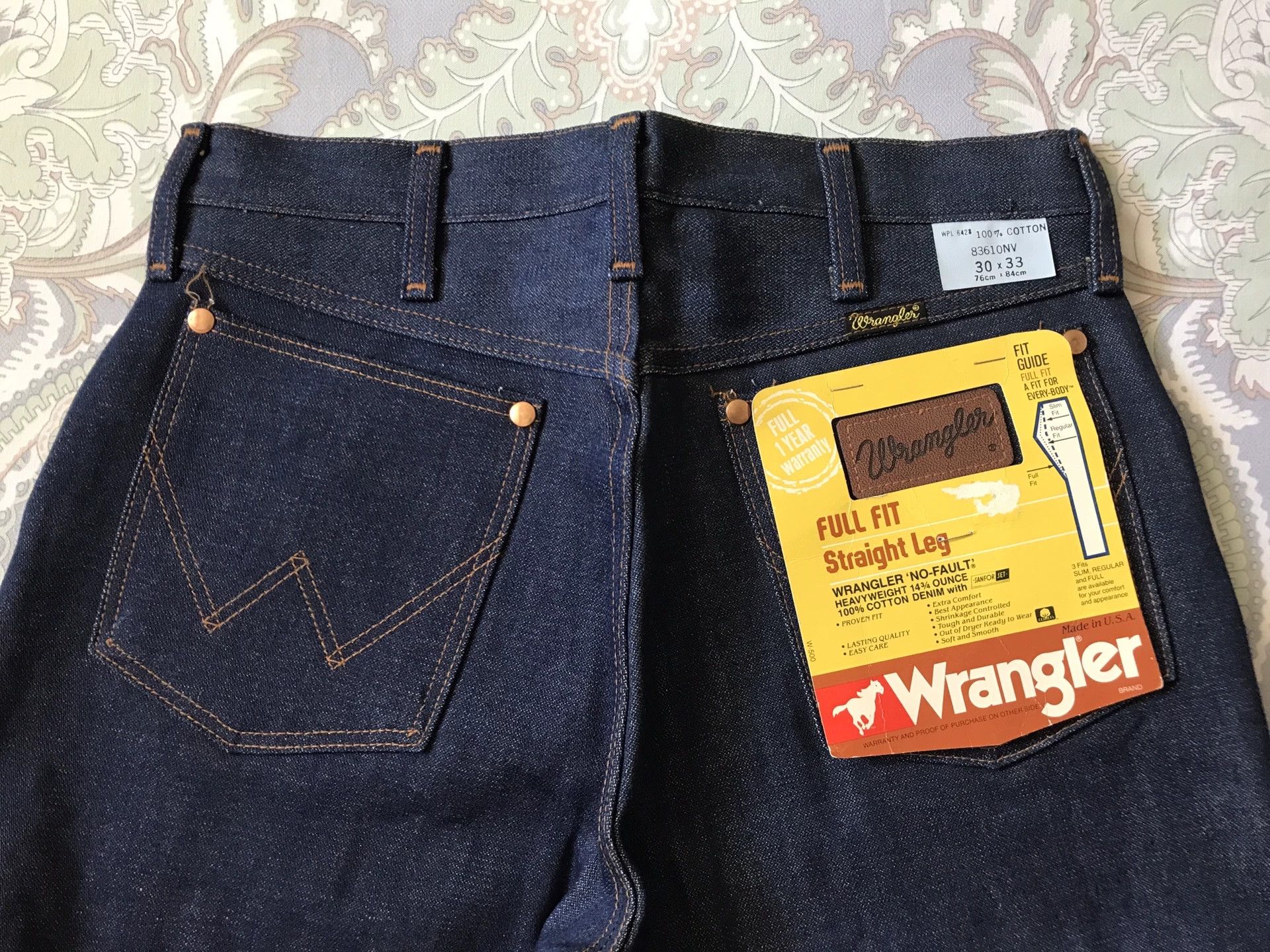 Wrangler 80s Wrangler 83610 Raw Denim Jeans Size US 30 / EU 46 - 5 Thumbnail