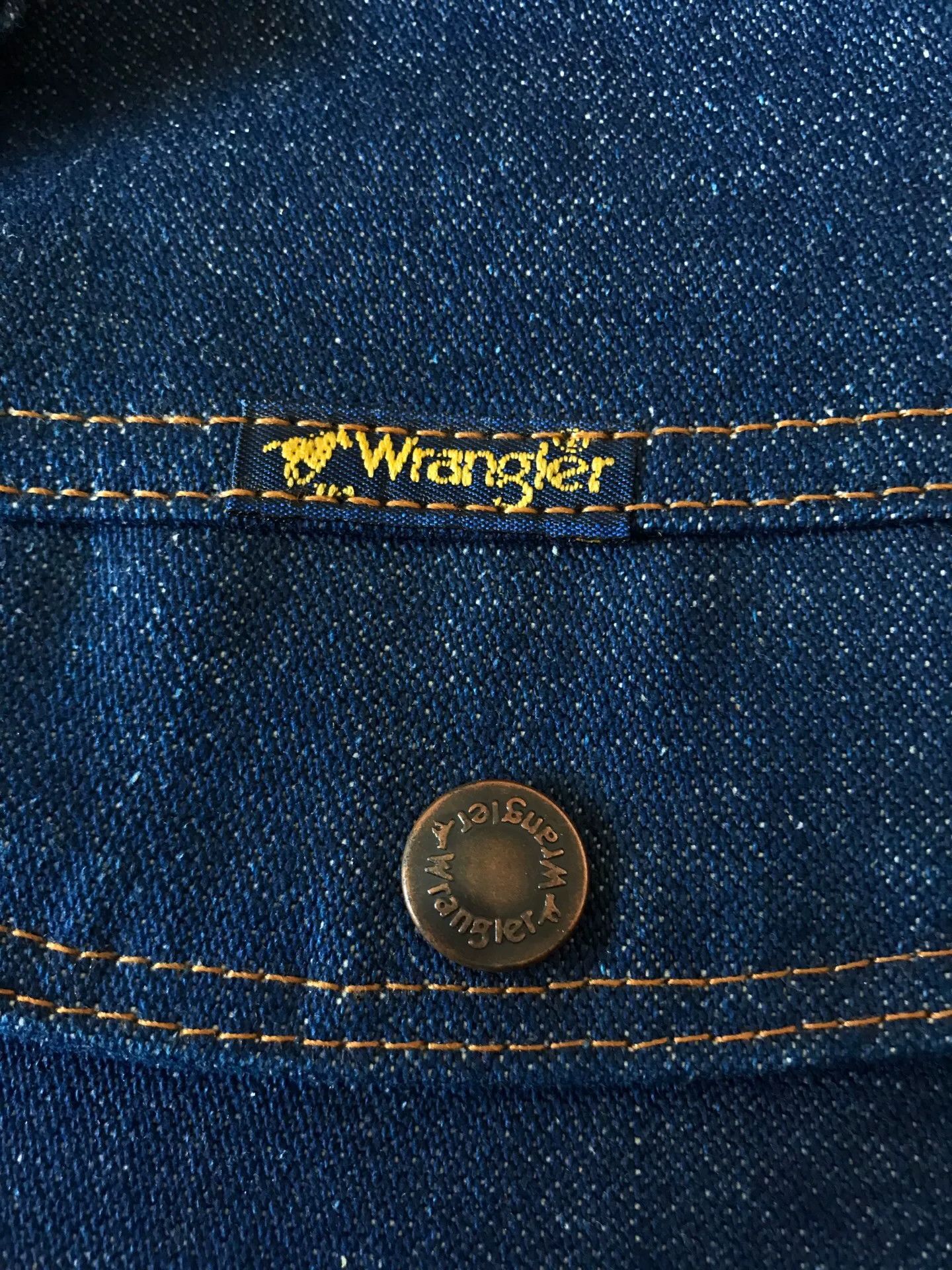 Wrangler 80s Wrangler 74220NV Western Denim Jacket Size US XXS / EU 40 - 6 Thumbnail