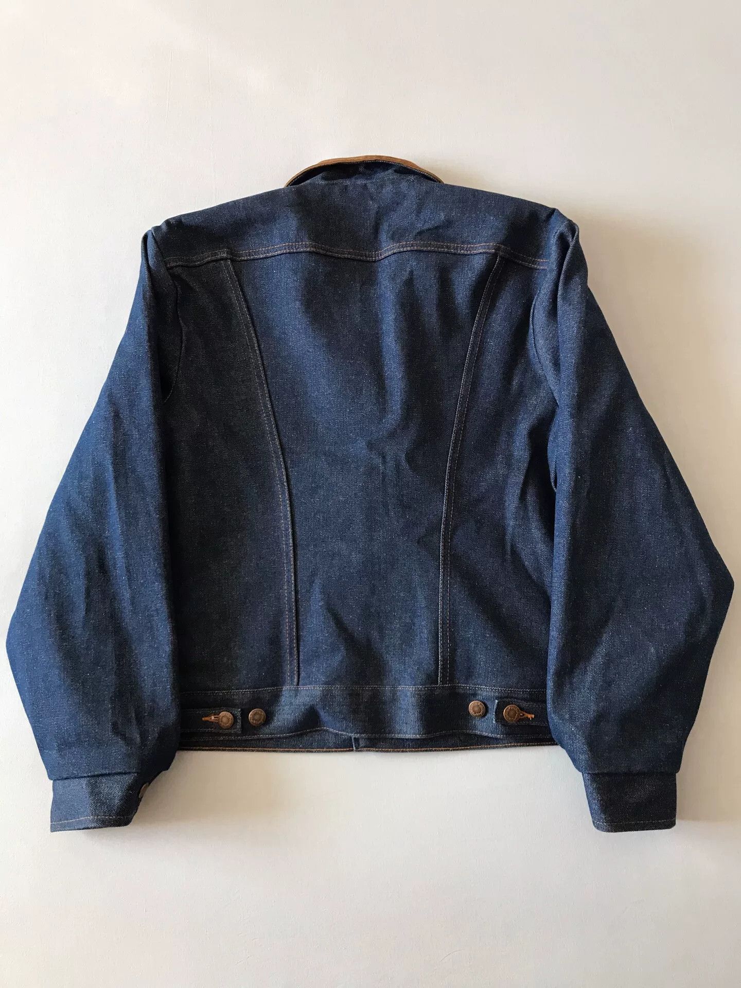 Wrangler 80s Wrangler 74220NV Western Denim Jacket Size US XXS / EU 40 - 2 Thumbnail