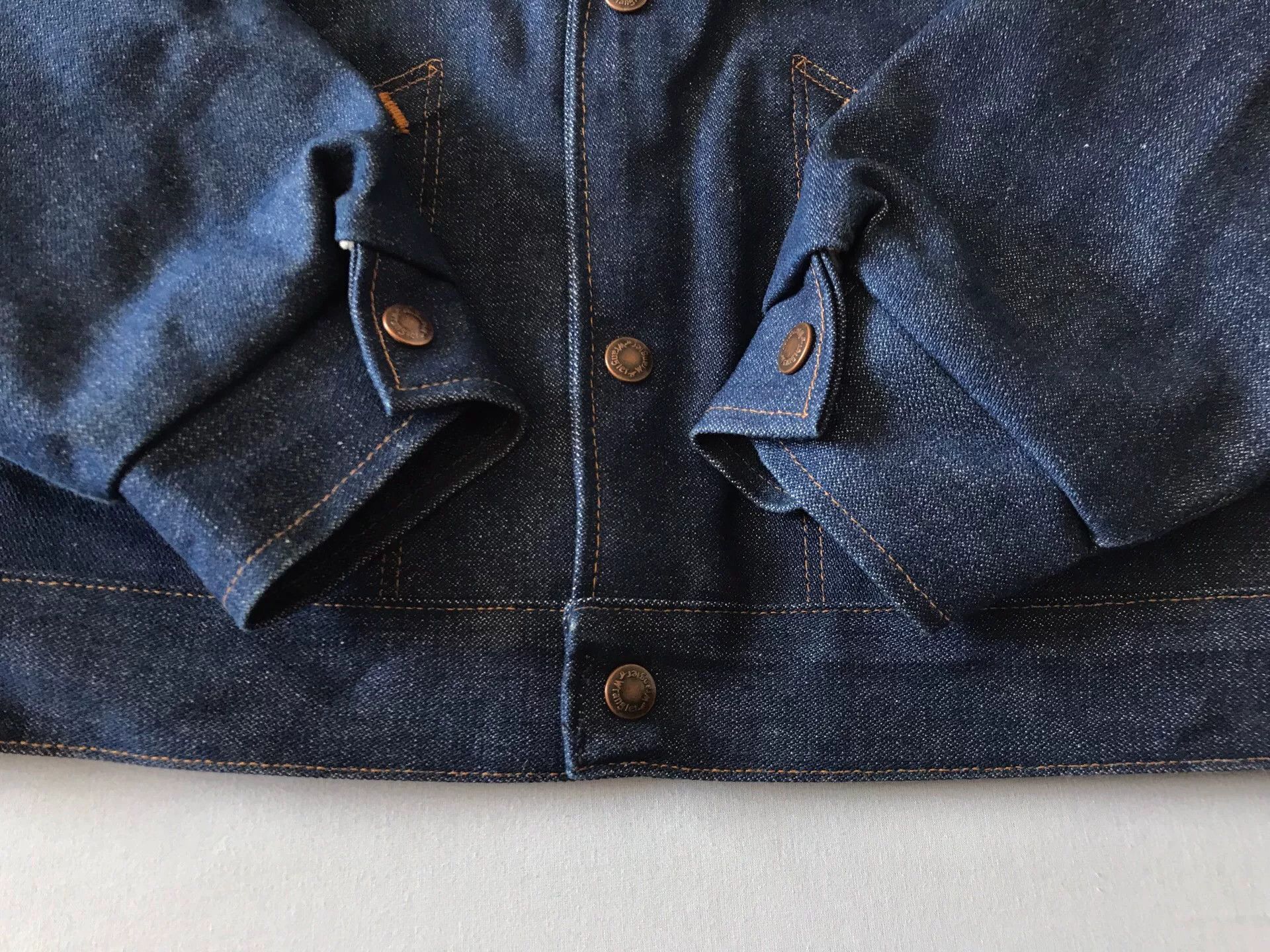 Wrangler 80s Wrangler 74220NV Western Denim Jacket Size US XXS / EU 40 - 7 Thumbnail