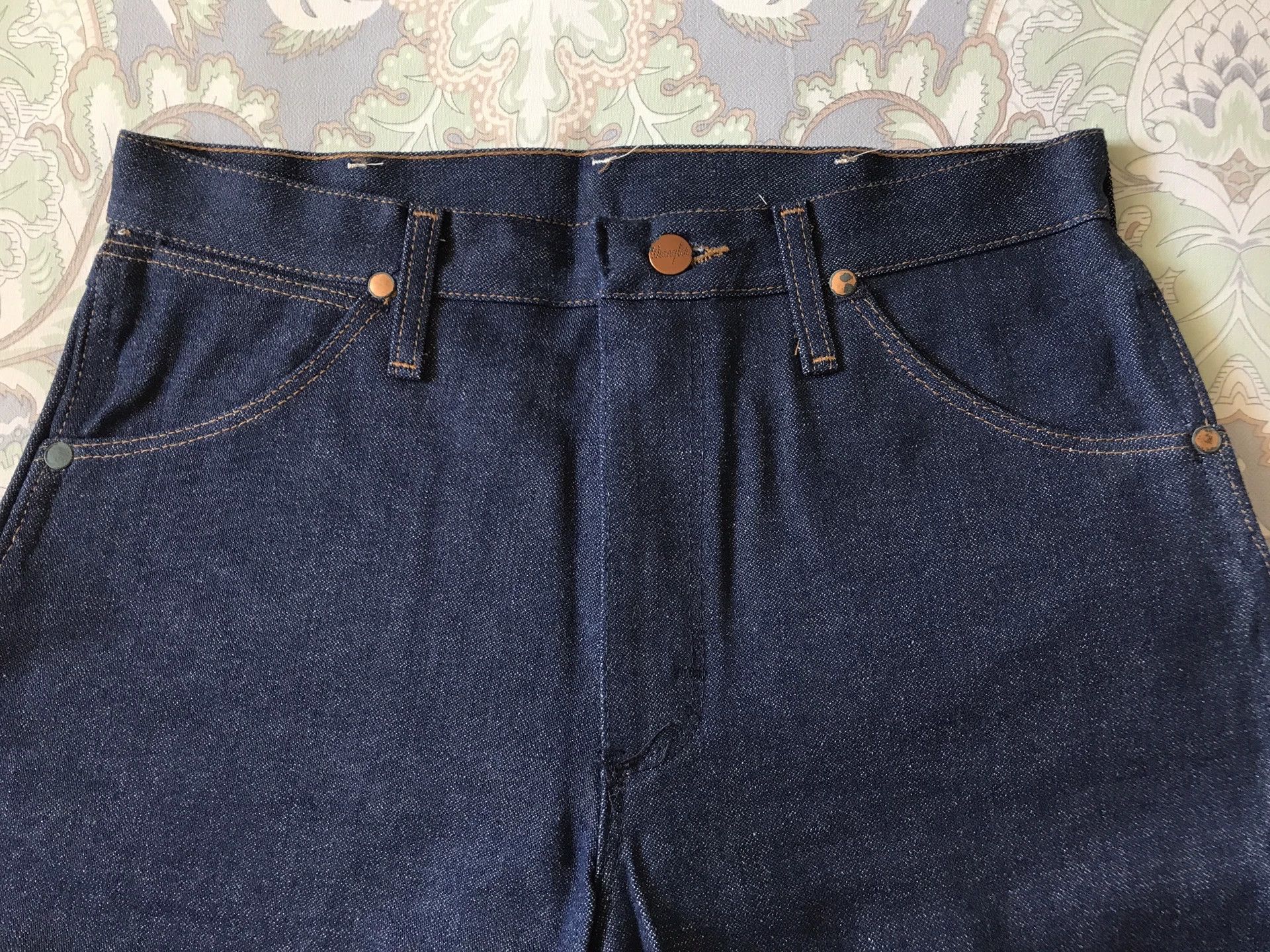 Wrangler 90s Wrangler 13MWZ Raw Denim Jeans Size US 32 / EU 48 - 4 Thumbnail
