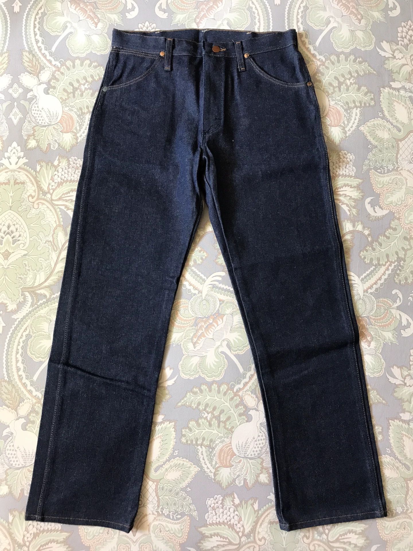 Wrangler 90s Wrangler 13MWZ Raw Denim Jeans Size US 32 / EU 48 - 2 Thumbnail