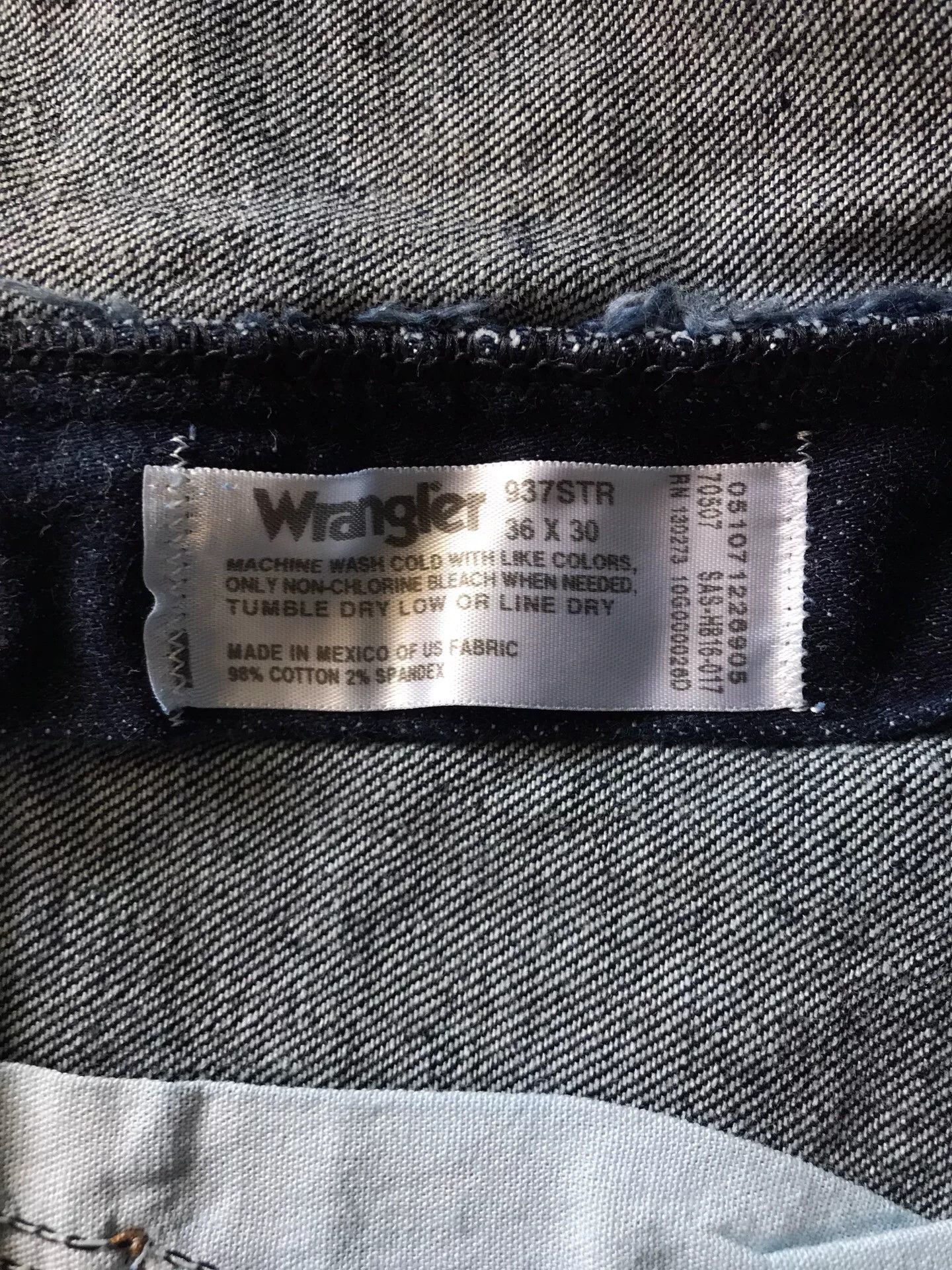 Wrangler Wrangler 937STR BootCut Jeans Size US 36 / EU 52 - 9 Thumbnail