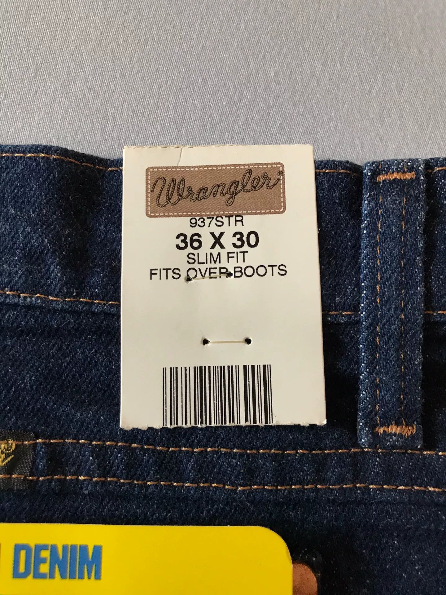 Wrangler Wrangler 937STR BootCut Jeans Size US 36 / EU 52 - 8 Thumbnail
