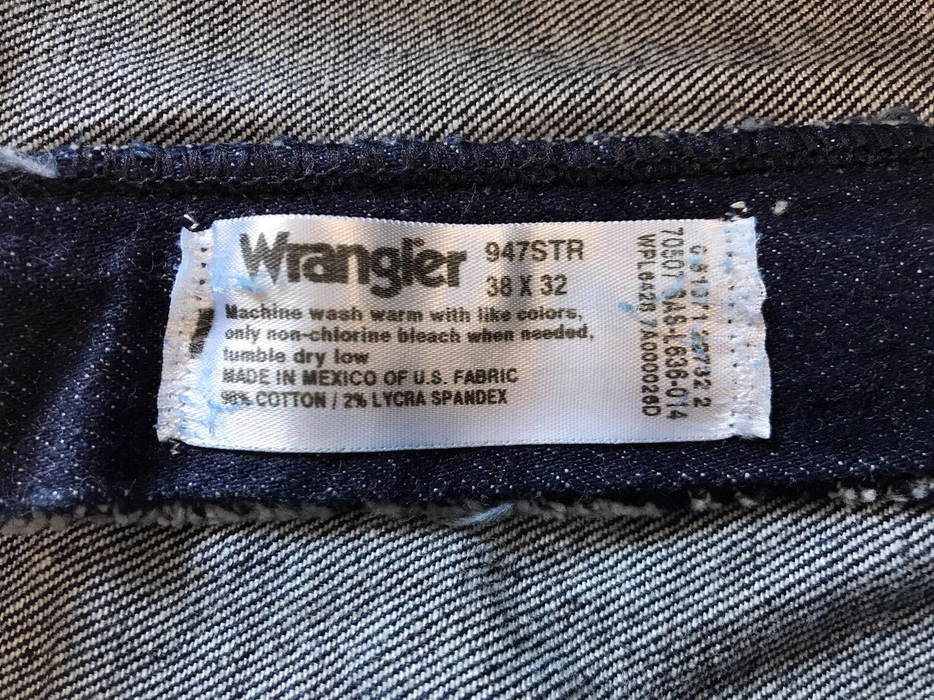Wrangler Wrangler 947STR Bootcut Jeans Size US 38 / EU 54 - 9 Thumbnail