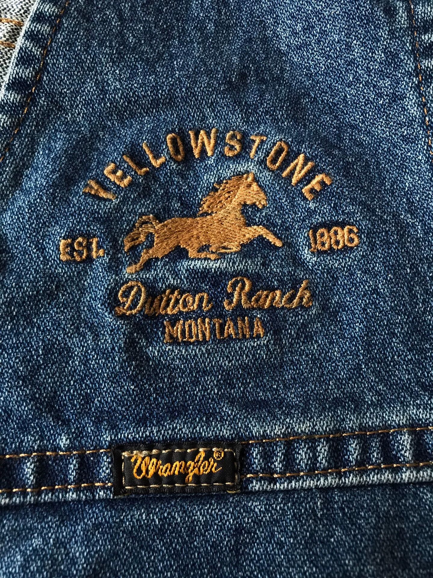 Wrangler Wrangler x Yellowstone Denim Vest Size US M / EU 48-50 / 2 - 4 Thumbnail