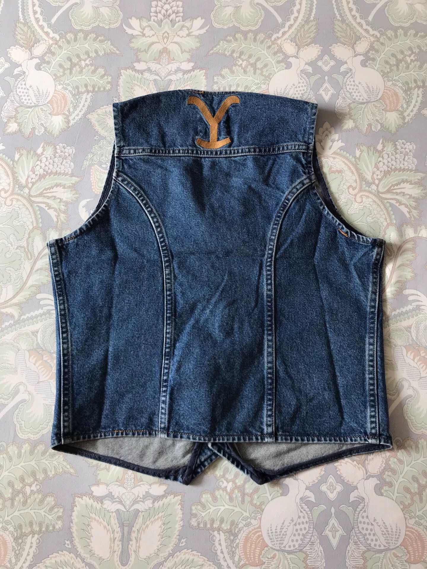 Wrangler Wrangler x Yellowstone Denim Vest Size US M / EU 48-50 / 2 - 2 Thumbnail