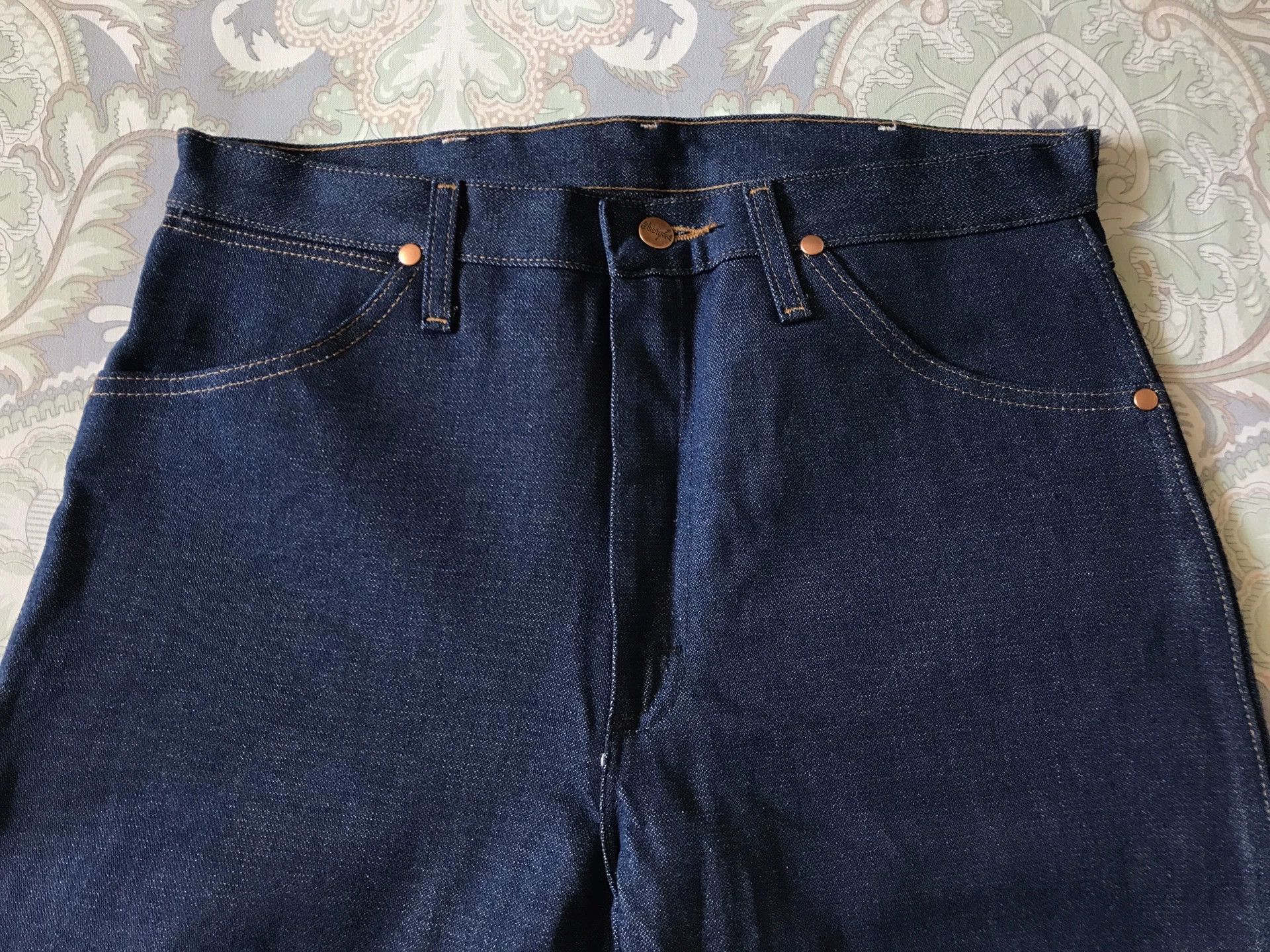 Wrangler Wrangler 13MWZ Raw Denim Jeans W34L32 Size US 34 / EU 50 - 4 Thumbnail