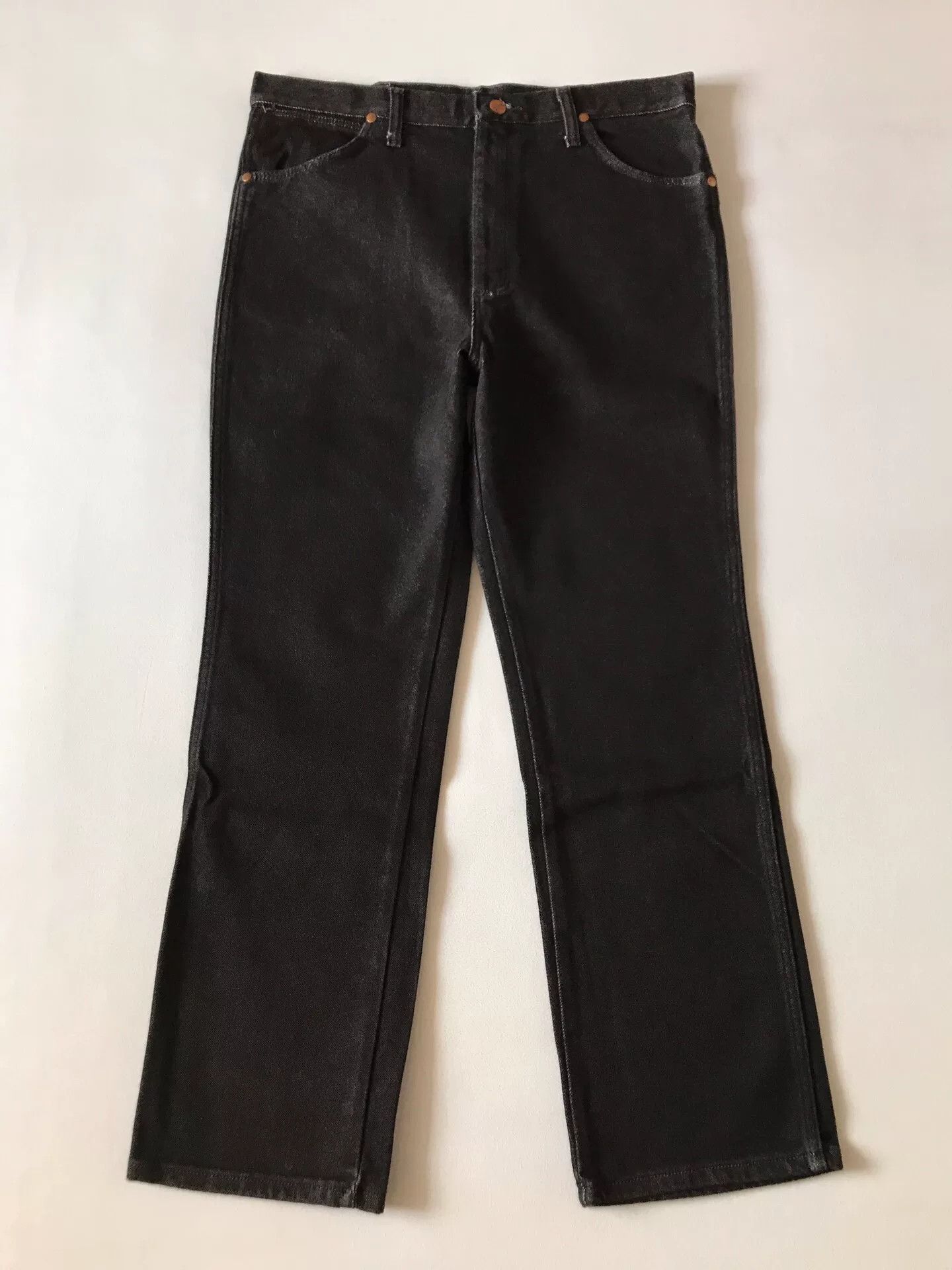 Wrangler Wrangler 938BLK BootCut Jeans Size US 36 / EU 52 - 2 Thumbnail