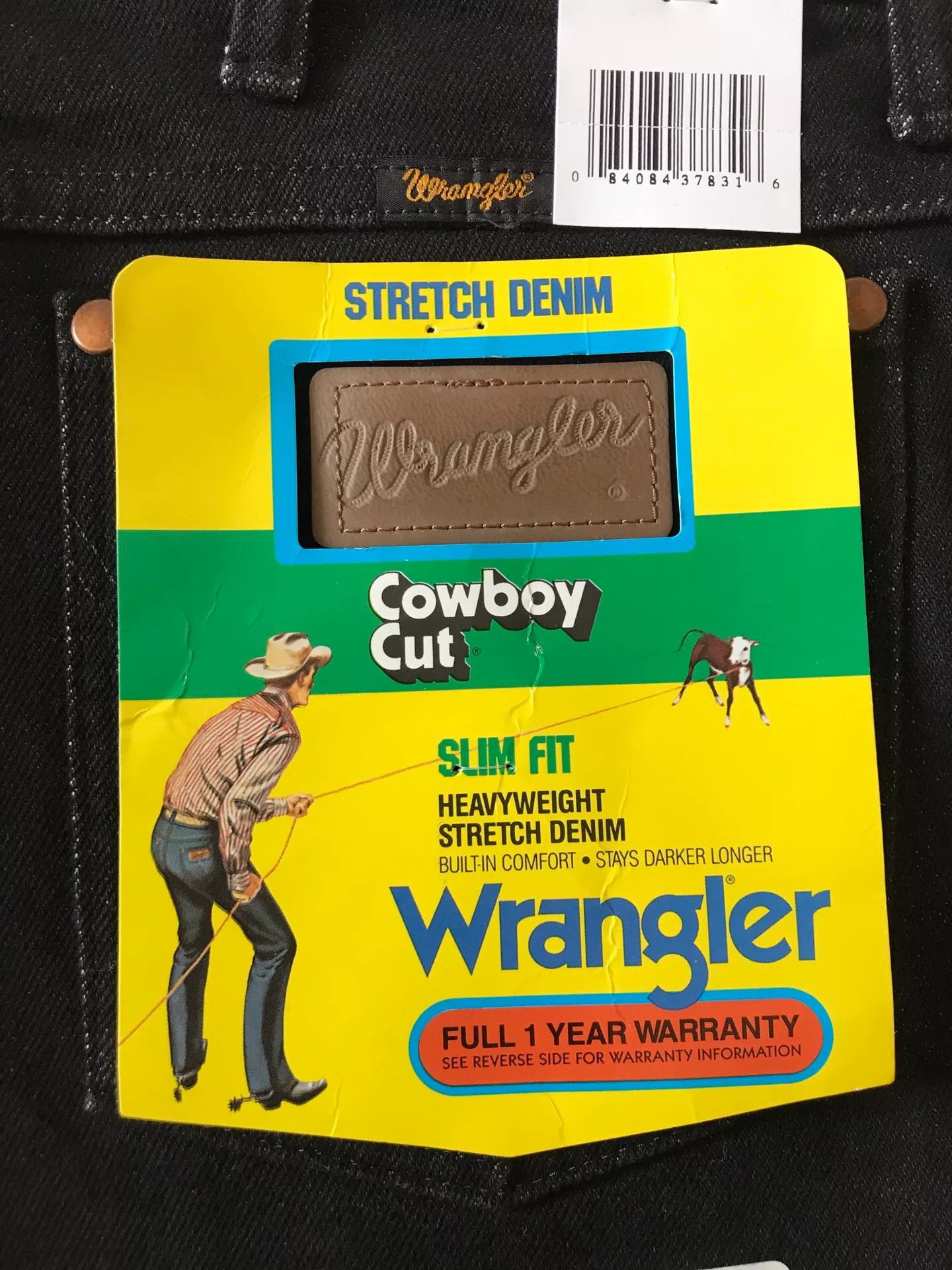 Wrangler Wrangler 938BLK BootCut Jeans Size US 36 / EU 52 - 7 Thumbnail