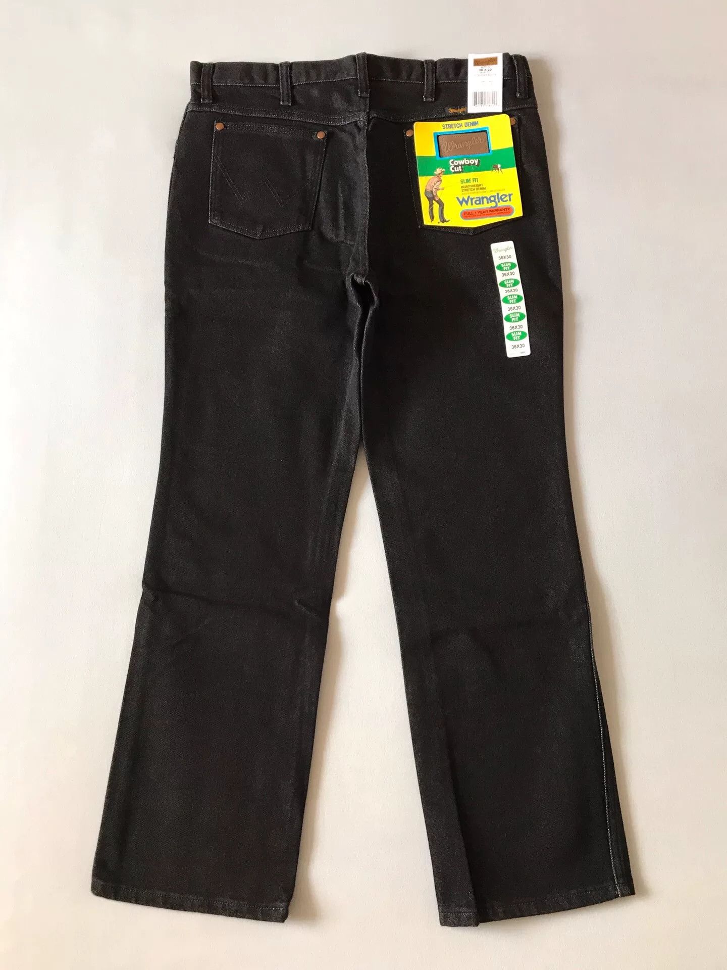 Wrangler Wrangler 938BLK BootCut Jeans Size US 36 / EU 52 - 3 Thumbnail