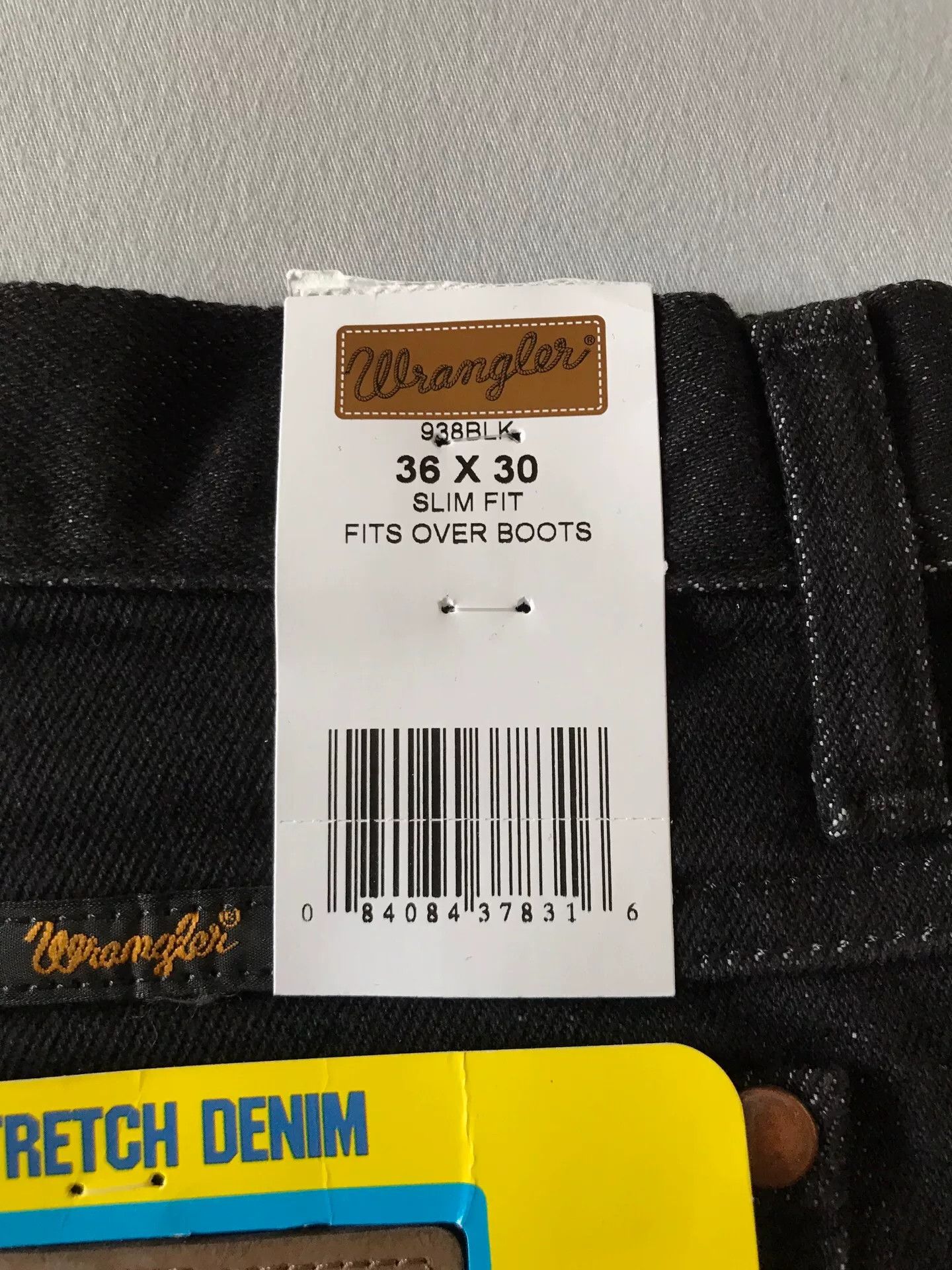 Wrangler Wrangler 938BLK BootCut Jeans Size US 36 / EU 52 - 8 Thumbnail