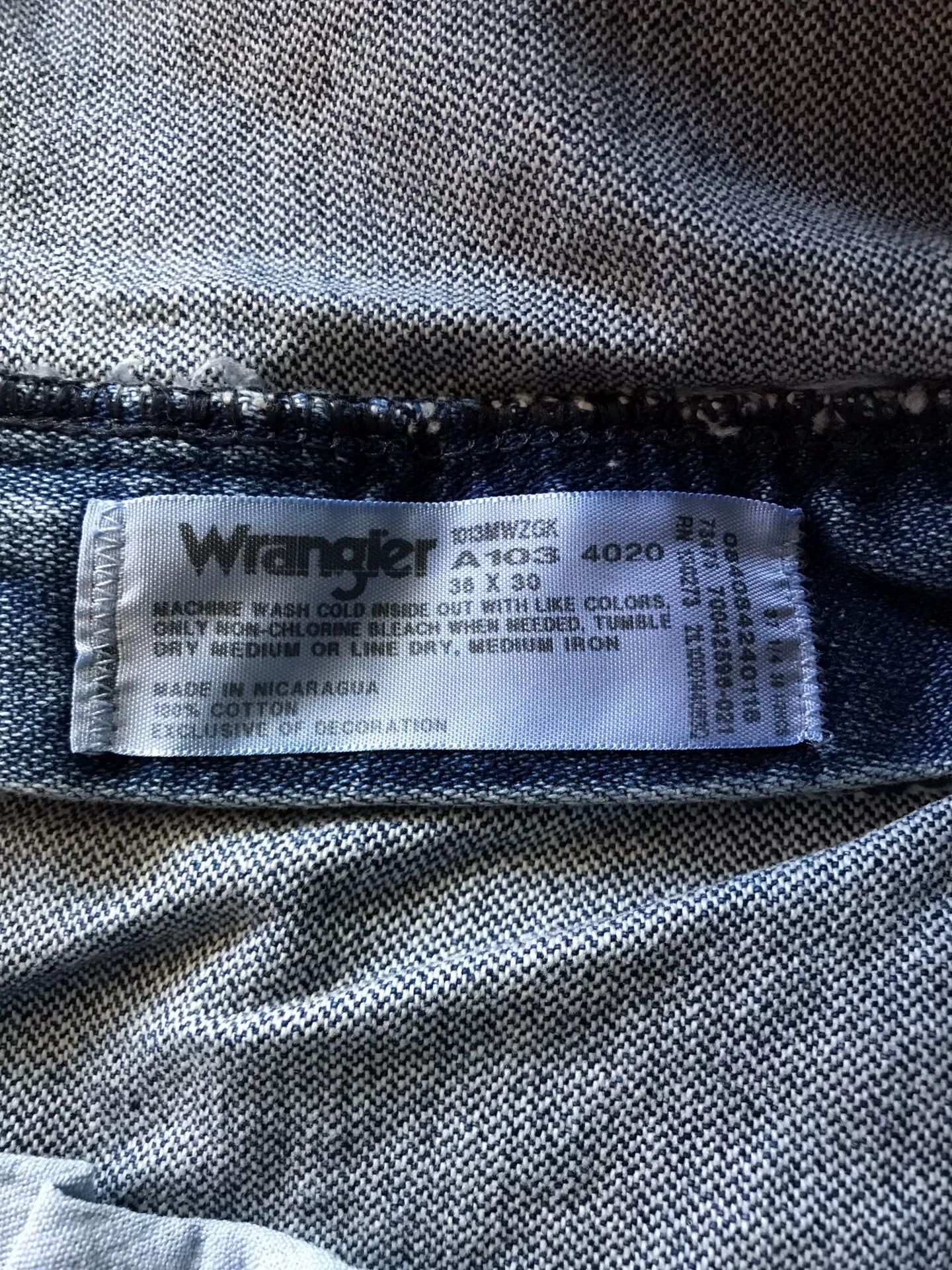 Wrangler Wrangler 13MWZ Jeans W36L30 Size US 36 / EU 52 - 9 Thumbnail
