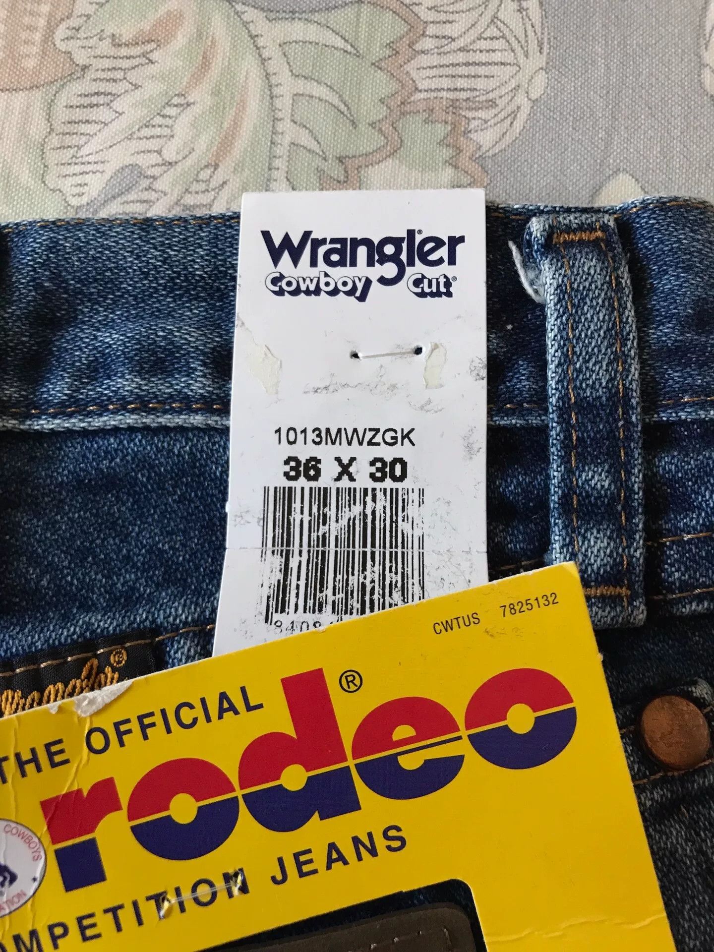 Wrangler Wrangler 13MWZ Jeans W36L30 Size US 36 / EU 52 - 8 Thumbnail