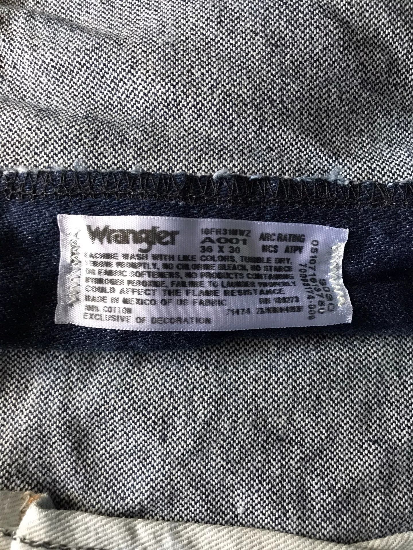 Wrangler Wrangler FR31MWZ Flame Resistant Jeans Size US 36 / EU 52 - 9 Thumbnail