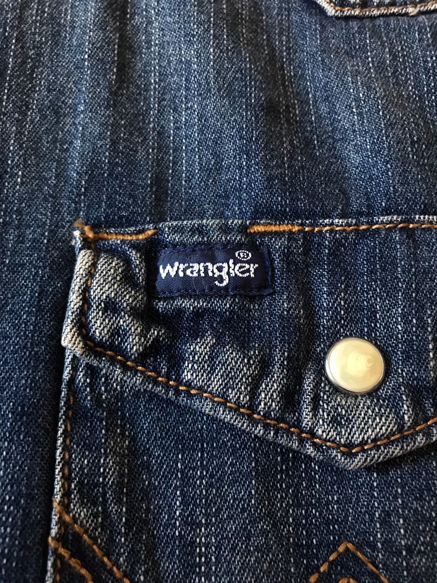 Wrangler Wrangler x Yellowstone Western Denim Shirt Size US S / EU 44-46 / 1 - 6 Thumbnail