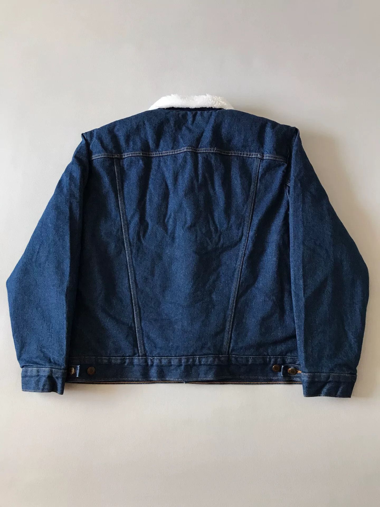 Wrangler Wrangler Sherpa Lining Denim Jacket Size US L / EU 52-54 / 3 - 2 Thumbnail