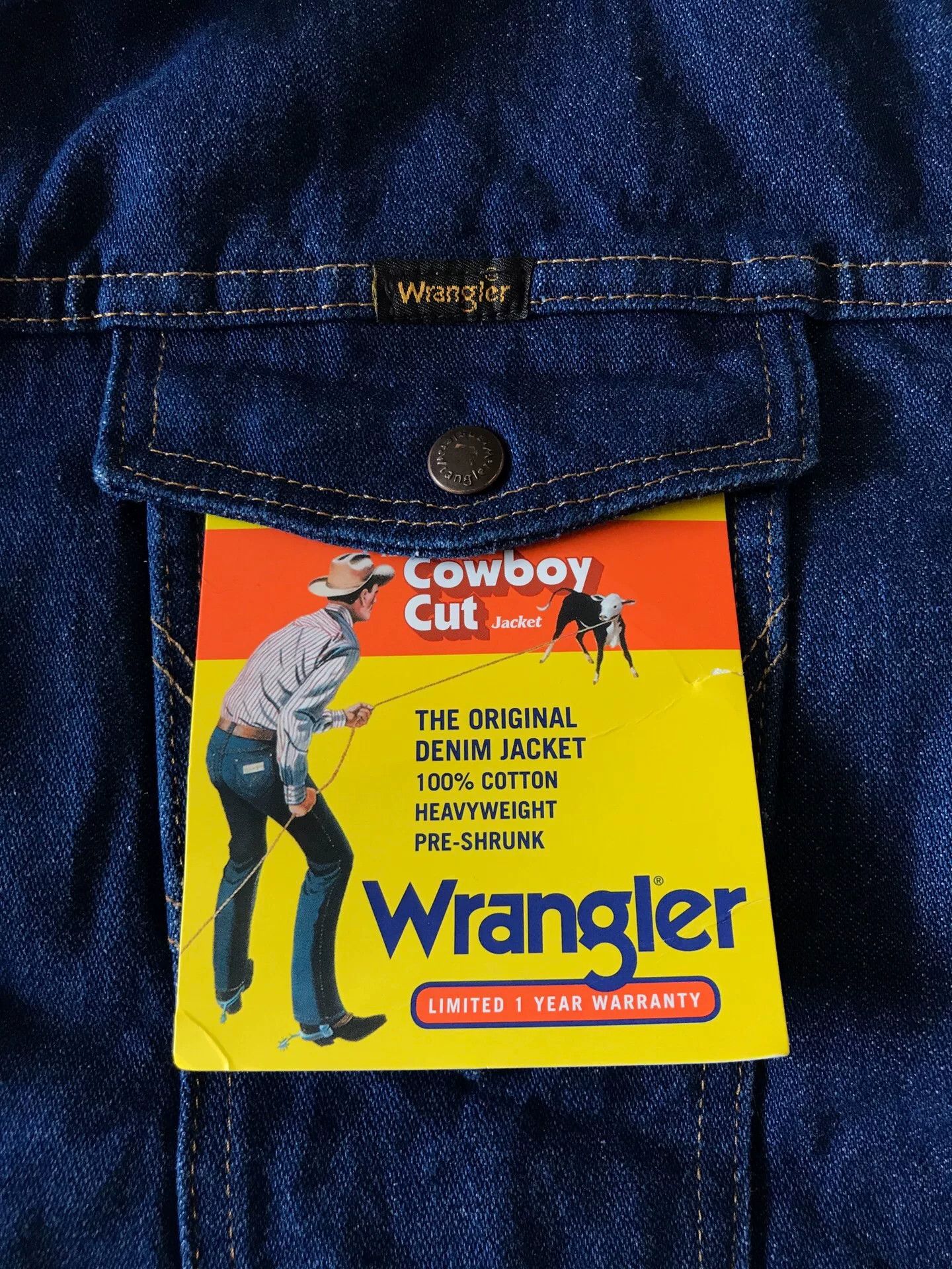 Wrangler Wrangler Sherpa Lining Denim Jacket Size US L / EU 52-54 / 3 - 7 Thumbnail