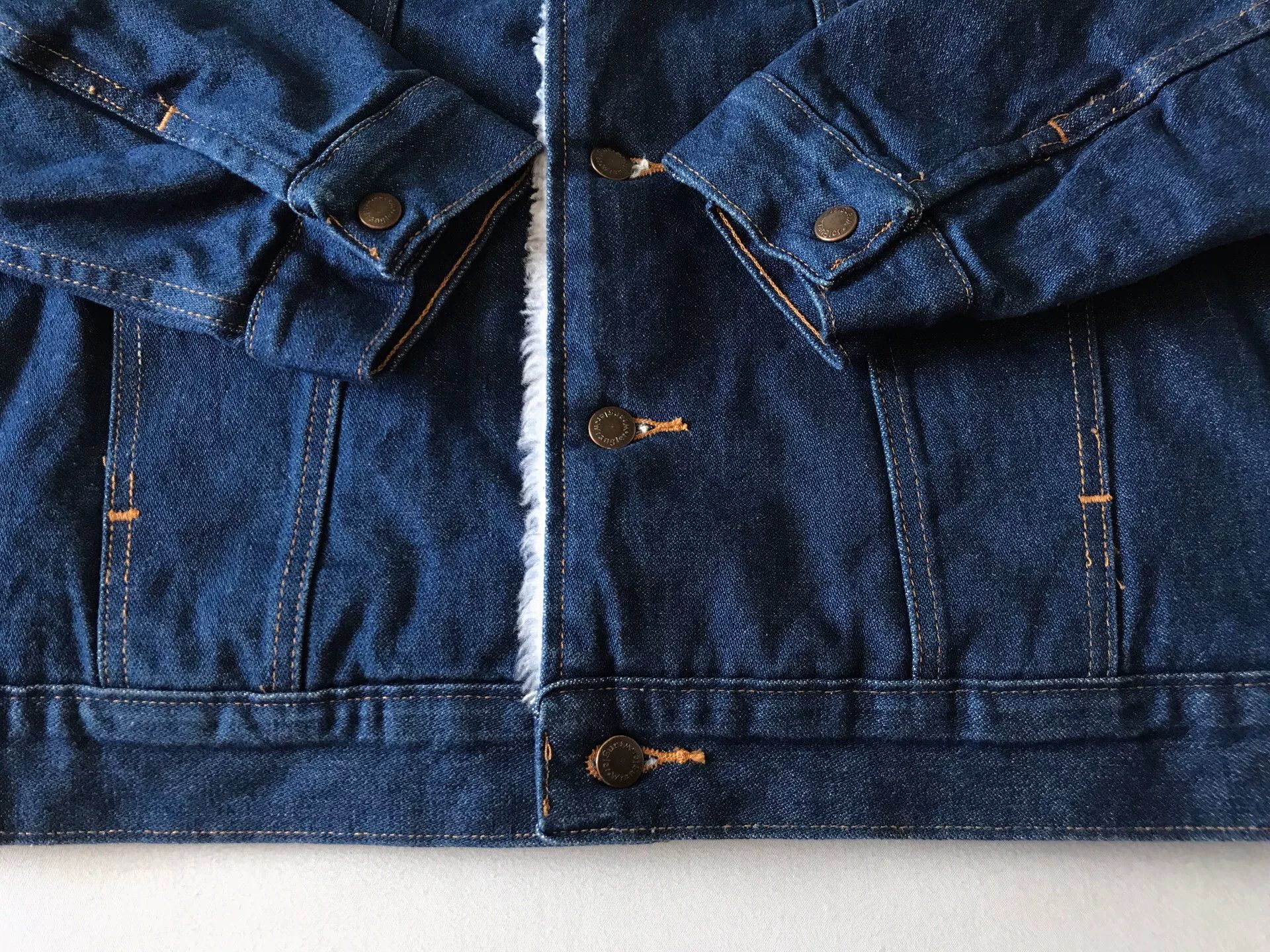 Wrangler Wrangler Sherpa Lining Denim Jacket Size US L / EU 52-54 / 3 - 5 Thumbnail