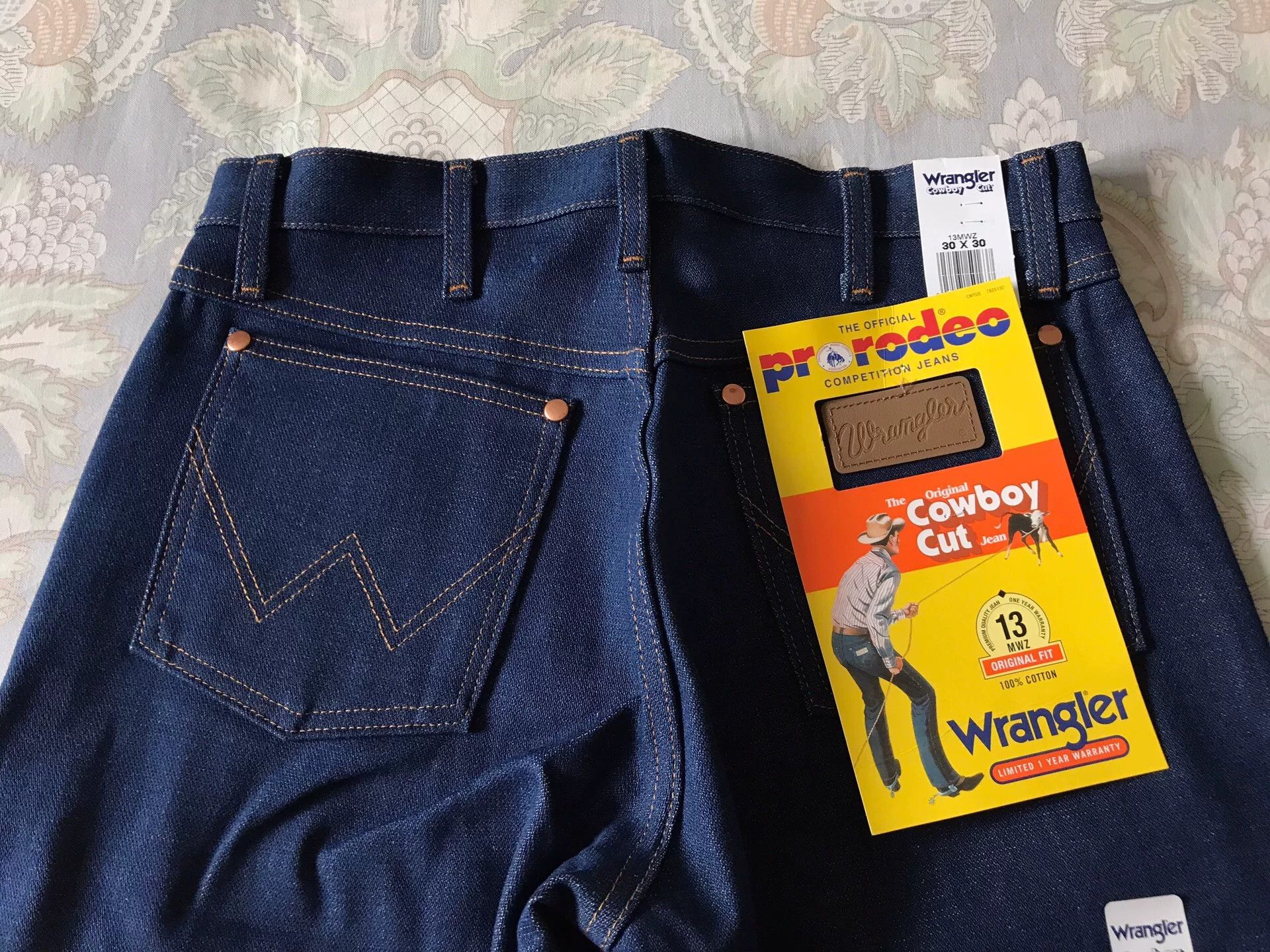 Wrangler Wrangler 13MWZ Jeans W30L30 Size US 30 / EU 46 - 5 Thumbnail