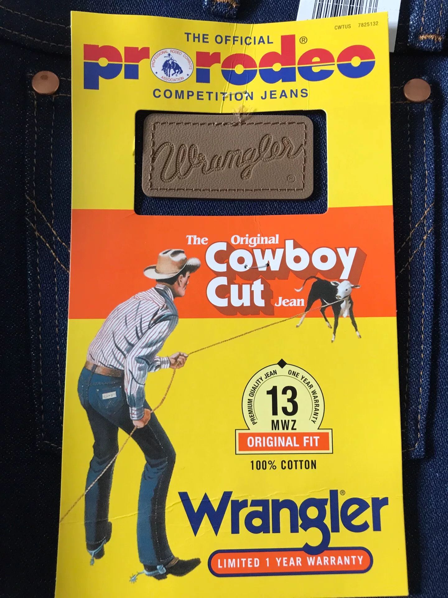Wrangler Wrangler 13MWZ Jeans W30L30 Size US 30 / EU 46 - 6 Thumbnail
