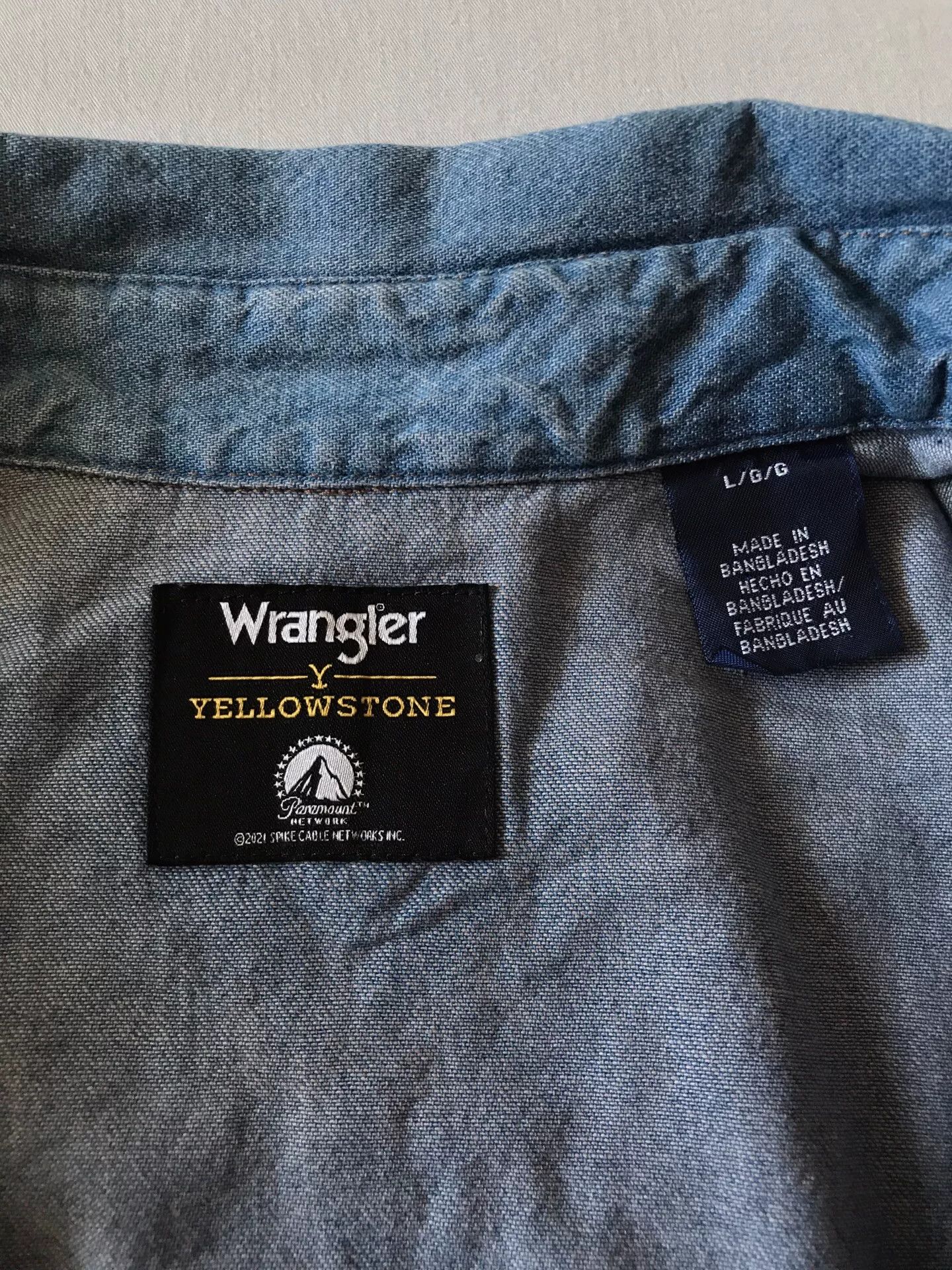 Wrangler Wrangler x Yellowstone Western Shirt Size US L / EU 52-54 / 3 - 7 Thumbnail