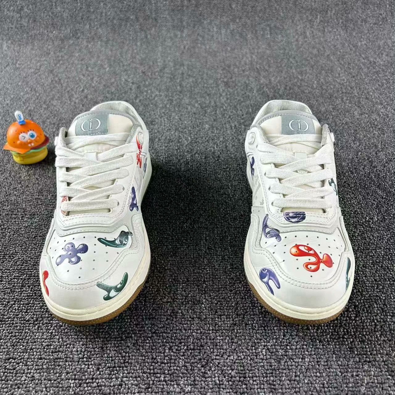Dior Dior Collab Lowtop Sneakers 27 Women Size US 8 / IT 38 - 2 Thumbnail