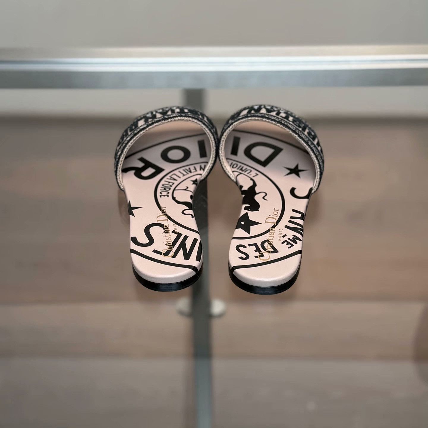 Dior Dior Embroidered Sandals 35 Women Size US 5 / IT 35 - 4 Thumbnail