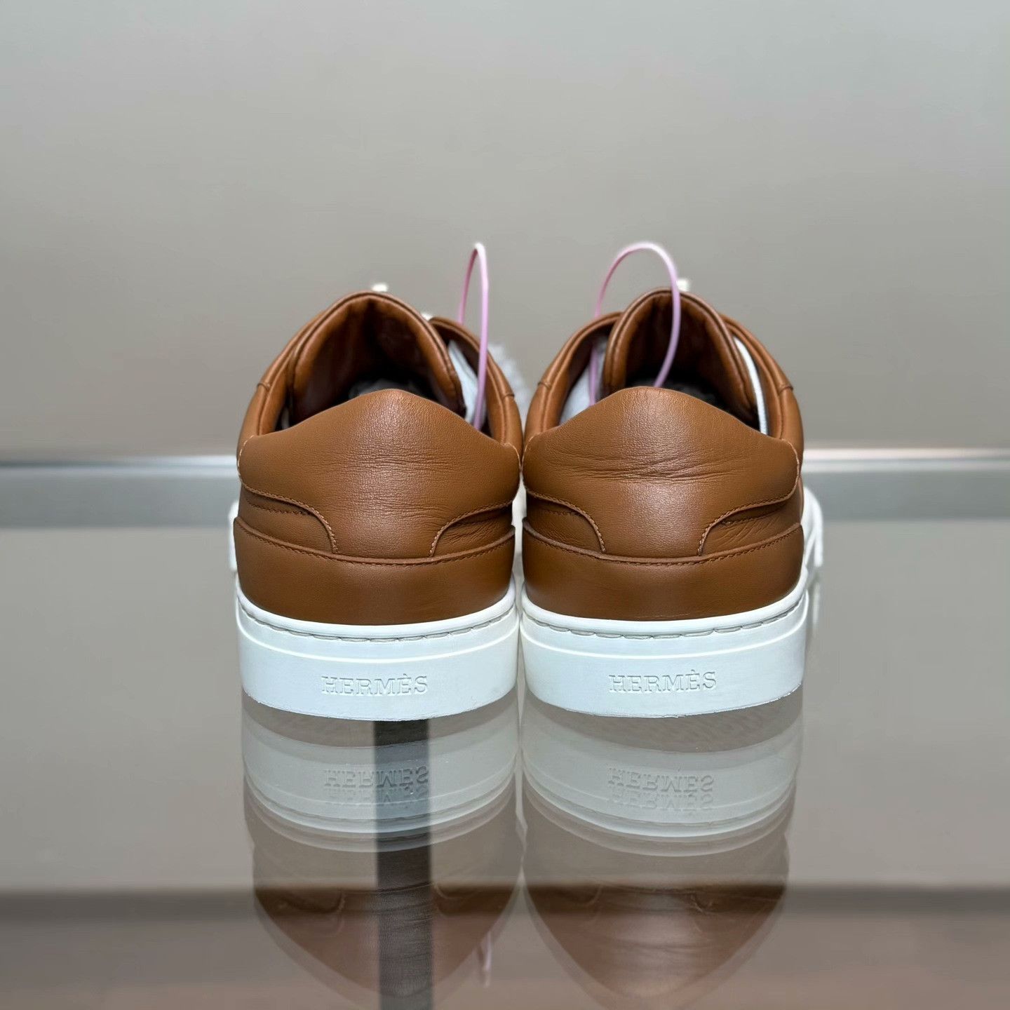 Hermes Hermes Casual Brown Lowtop Sneakers 36 Women Size US 6 / IT 36 - 3 Thumbnail