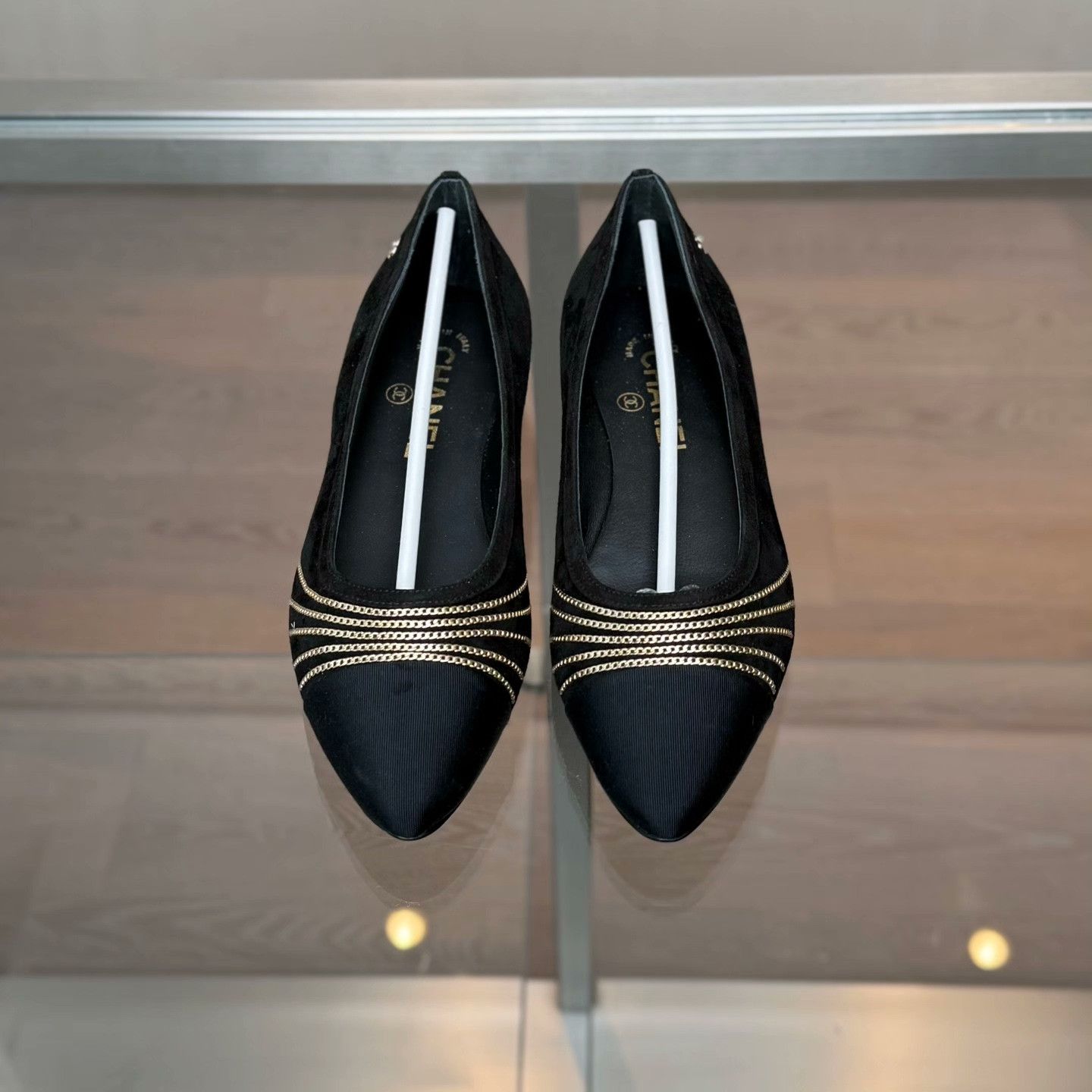 Chanel Chanel Black Lowtop Sneakers 36 Women Size US 6 / IT 36 - 2 Thumbnail