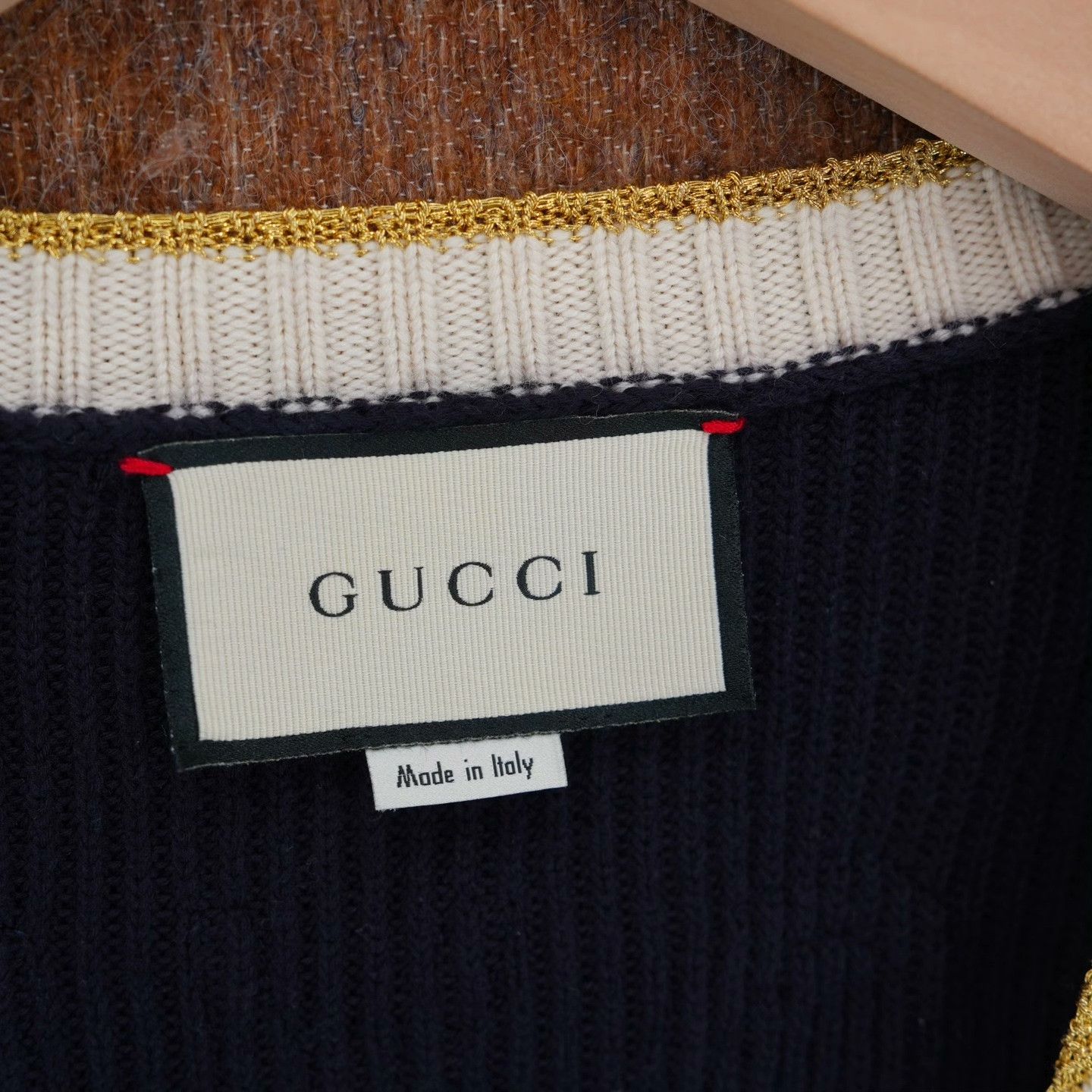 Gucci Gucci Knit Blue Sweater S Women Size S / US 4 / IT 40 - 4 Thumbnail