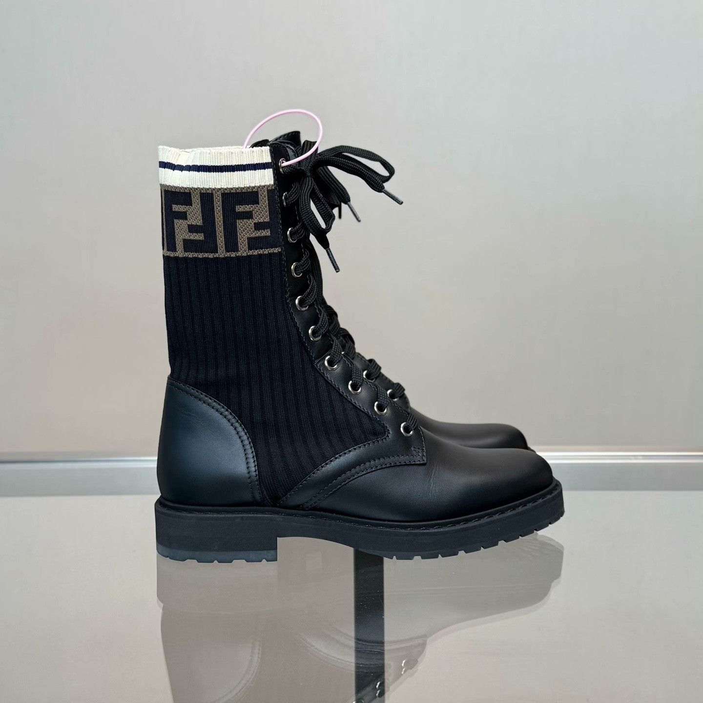 Fendi Fendi Black Boots 37 Women Size US 6.5 / IT 36.5 - 3 Thumbnail