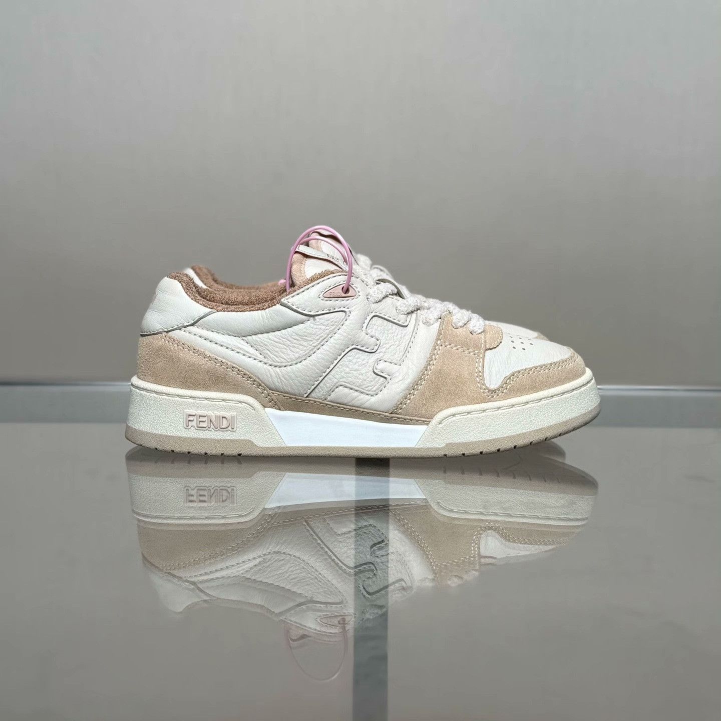 Fendi Fendi Pink Lowtop Sneakers 36 Women Size US 6 / IT 36 - 3 Thumbnail