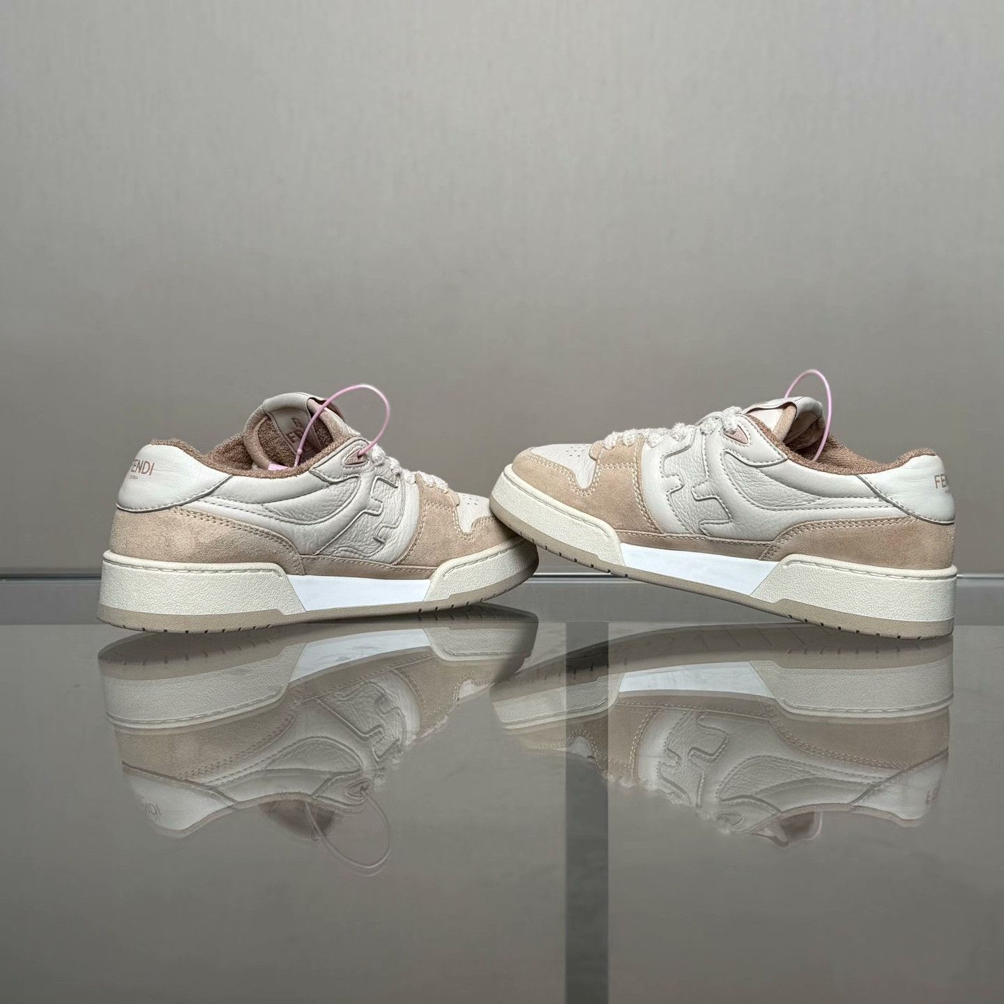 Fendi Fendi Pink Lowtop Sneakers 36 Women Size US 6 / IT 36 - 6 Thumbnail