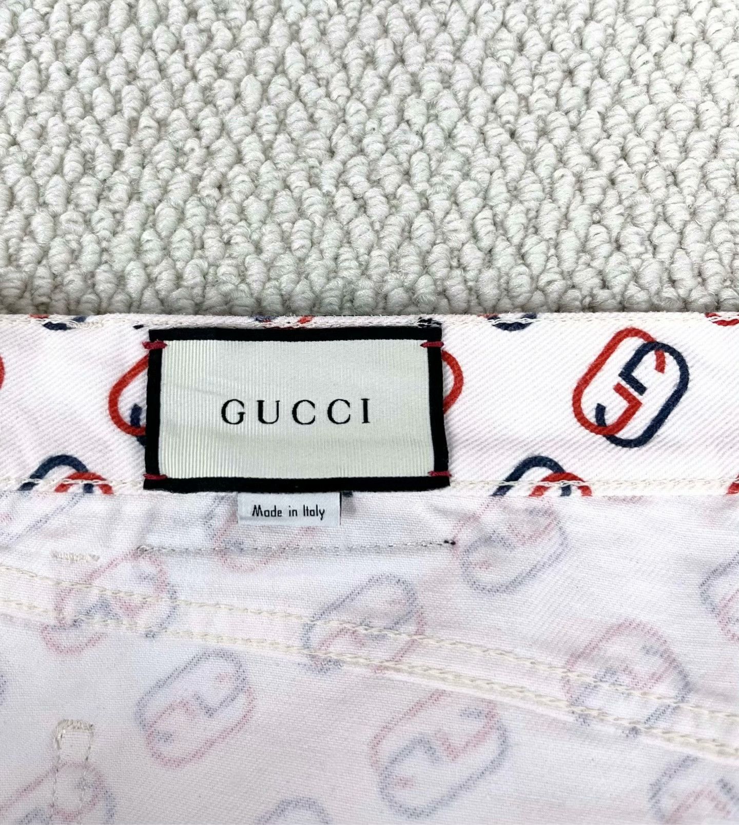 Gucci Gucci Blue Jeans 32 Women Size 32" / US 10 / IT 46 - 3 Thumbnail