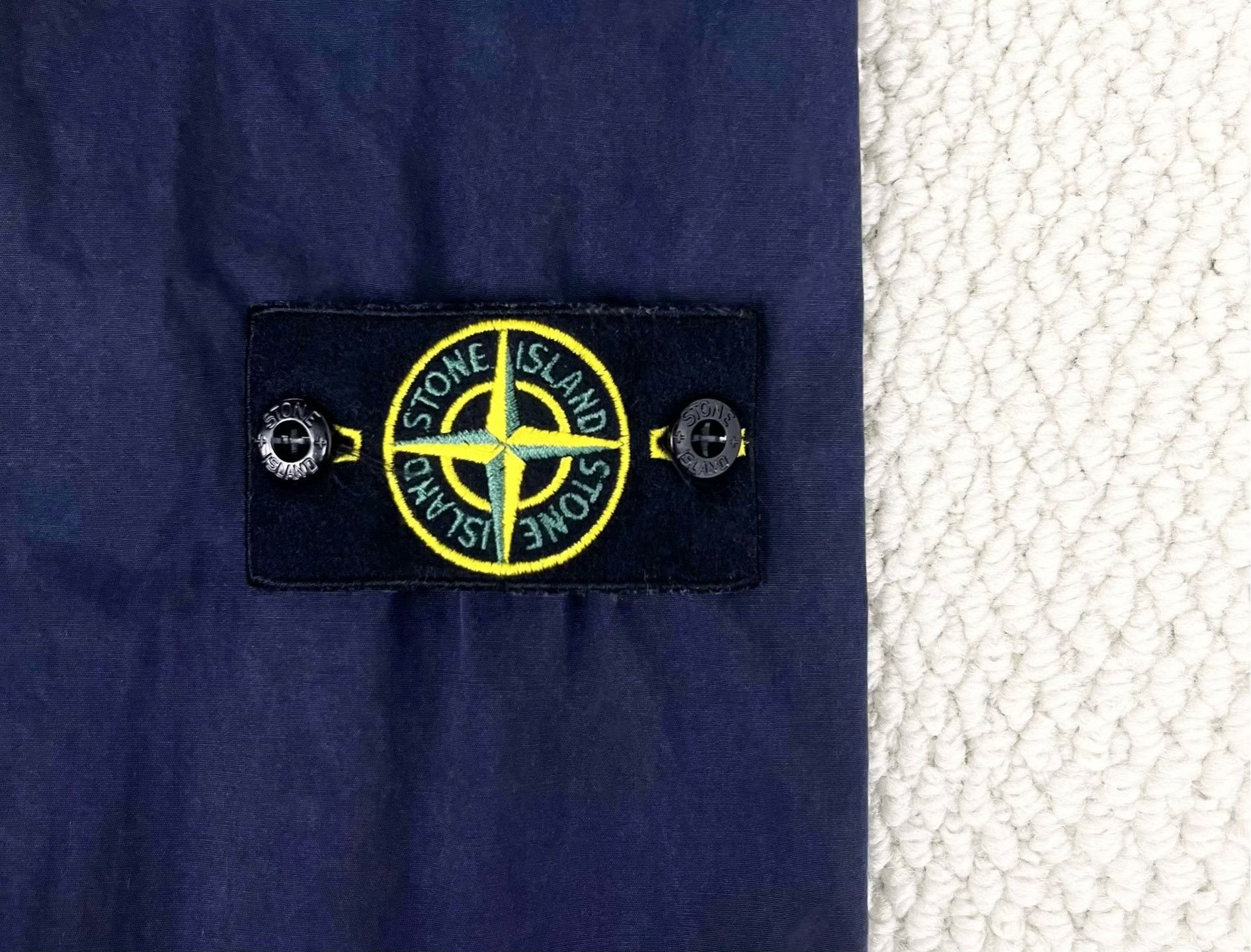 Stone Island Stone Island Embroidered Blue Light Jacket L Men Size US L / EU 52-54 / 3 - 5 Thumbnail