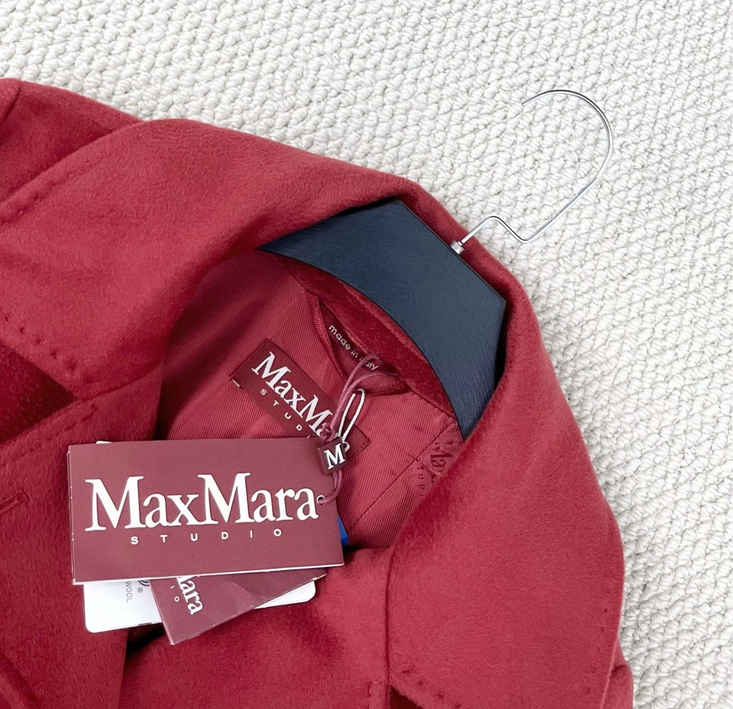 Max Mara Max Mara Retro Wool Multi Coat 42 Women Size M / US 6-8 / IT 42-44 - 3 Thumbnail