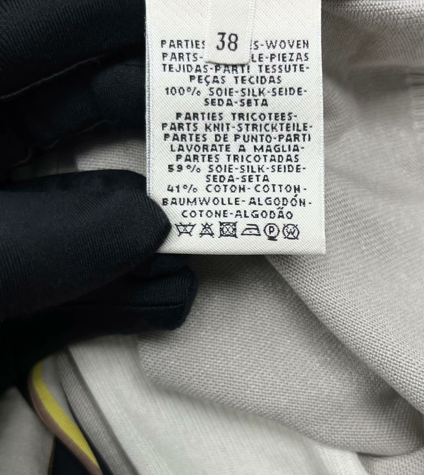 Hermes Hermes Retro Yellow Sweater 38 Women Size S / US 4 / IT 40 - 4 Thumbnail