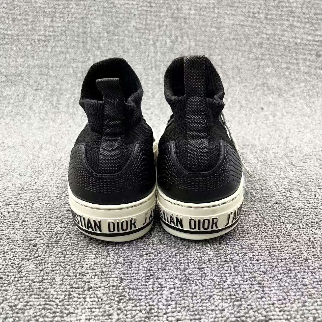 Dior Dior Black Hitop Sneakers 36 Women Size US 6 / IT 36 - 3 Thumbnail