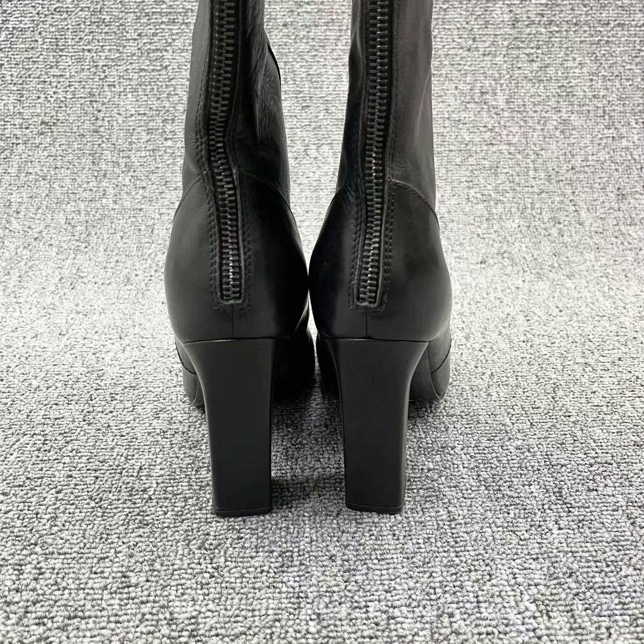 Chanel Chanel Black Boots 35.5 Women Size US 5 / IT 35 - 5 Thumbnail