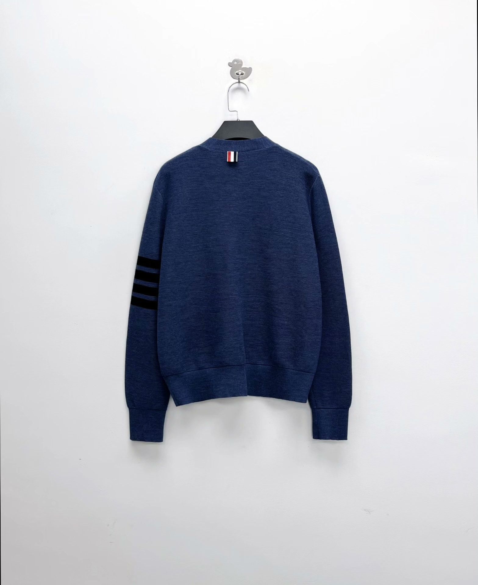 Thom Browne Thom Browne Striped Blue Sweater S Women Size S / US 4 / IT 40 - 2 Thumbnail